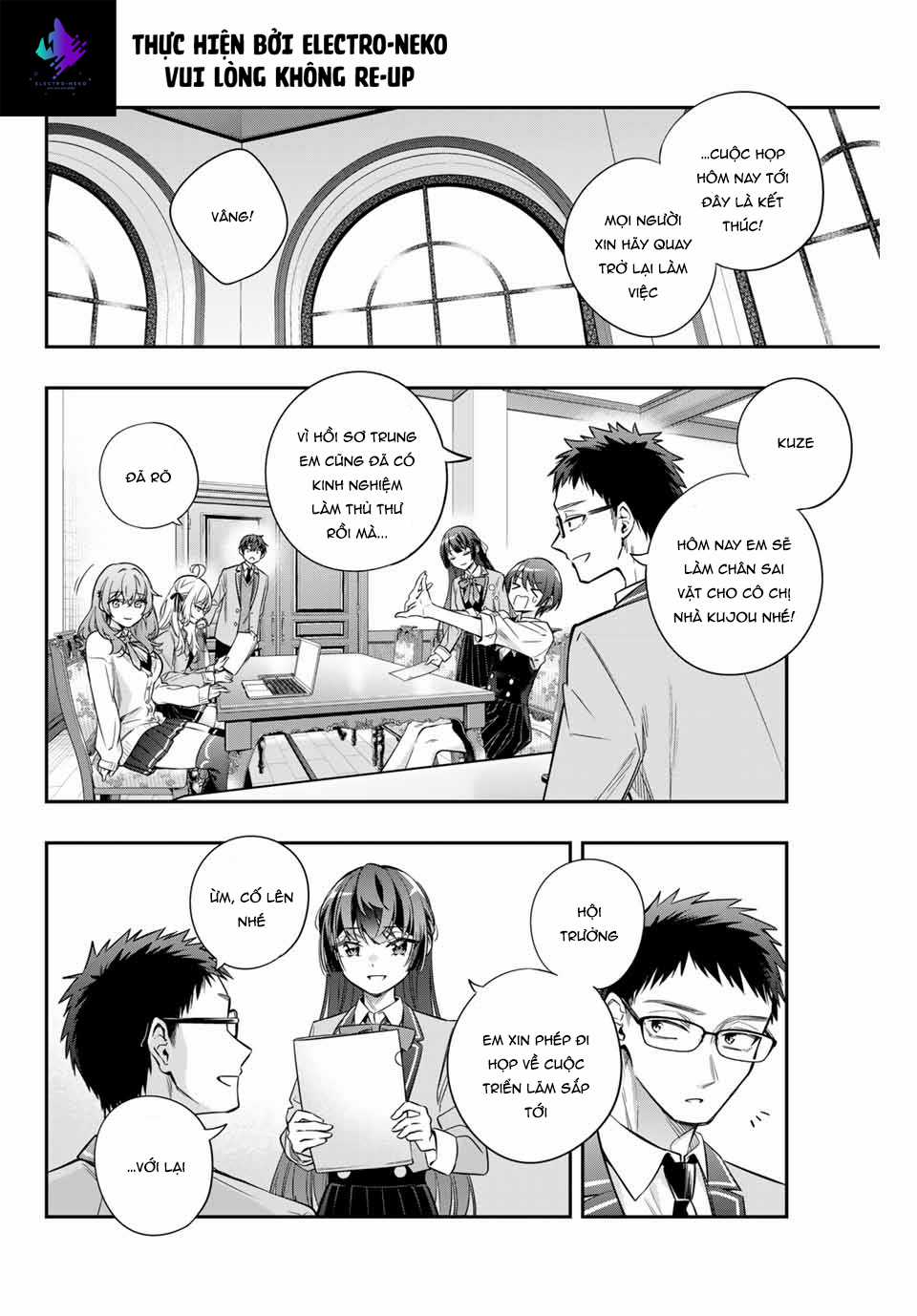 Arya-san bàn bên thi thoảng lại thả thính tôi bằng tiếng Nga Chapter 37 trang 10