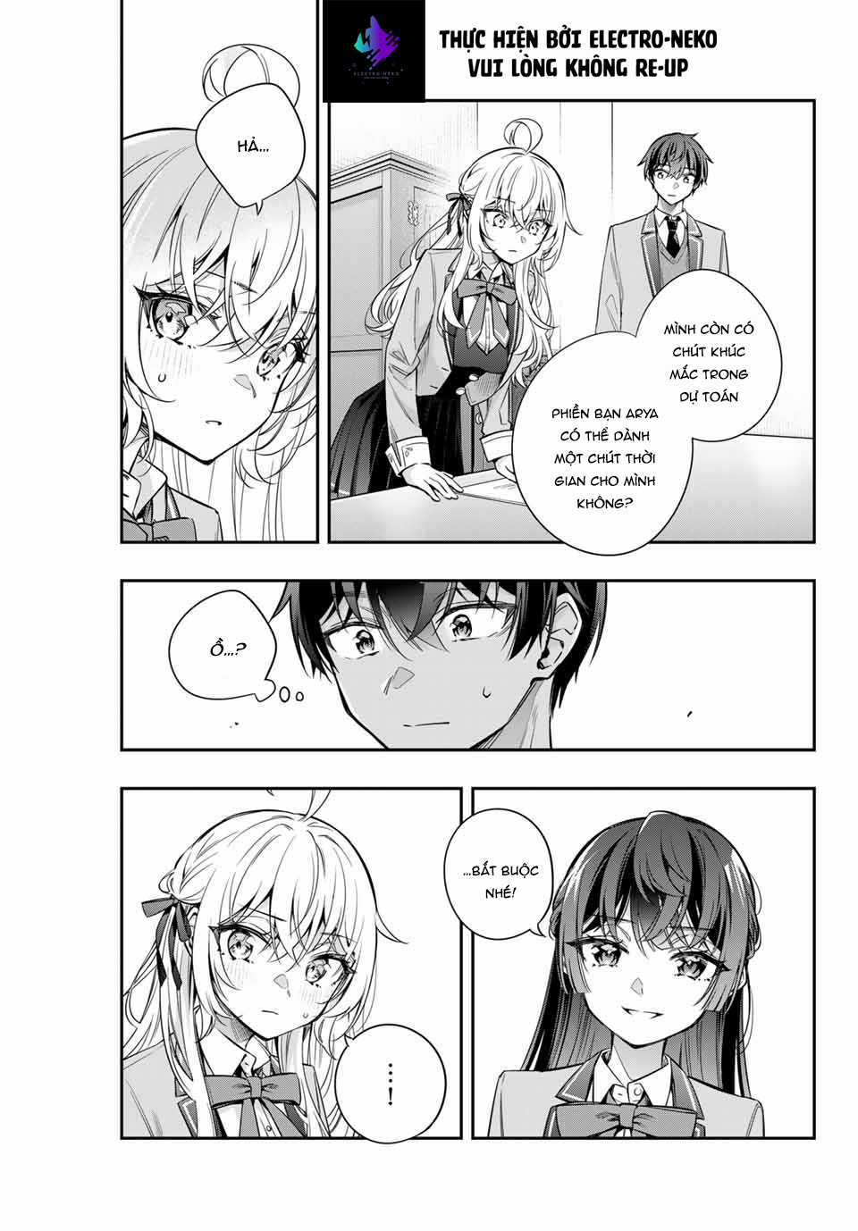 Arya-san bàn bên thi thoảng lại thả thính tôi bằng tiếng Nga Chapter 37 trang 11