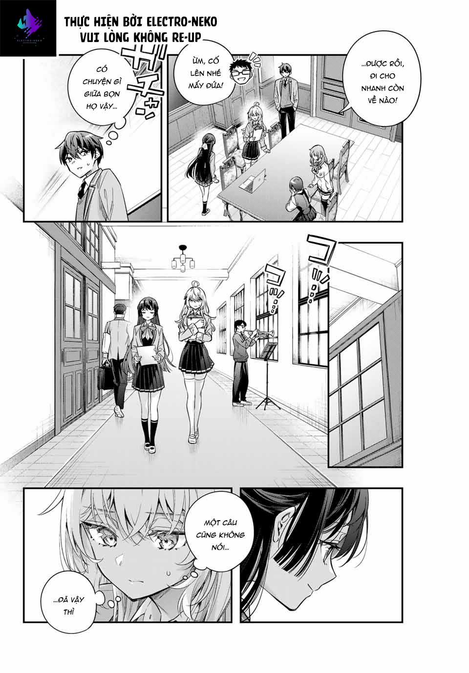 Arya-san bàn bên thi thoảng lại thả thính tôi bằng tiếng Nga Chapter 37 trang 12