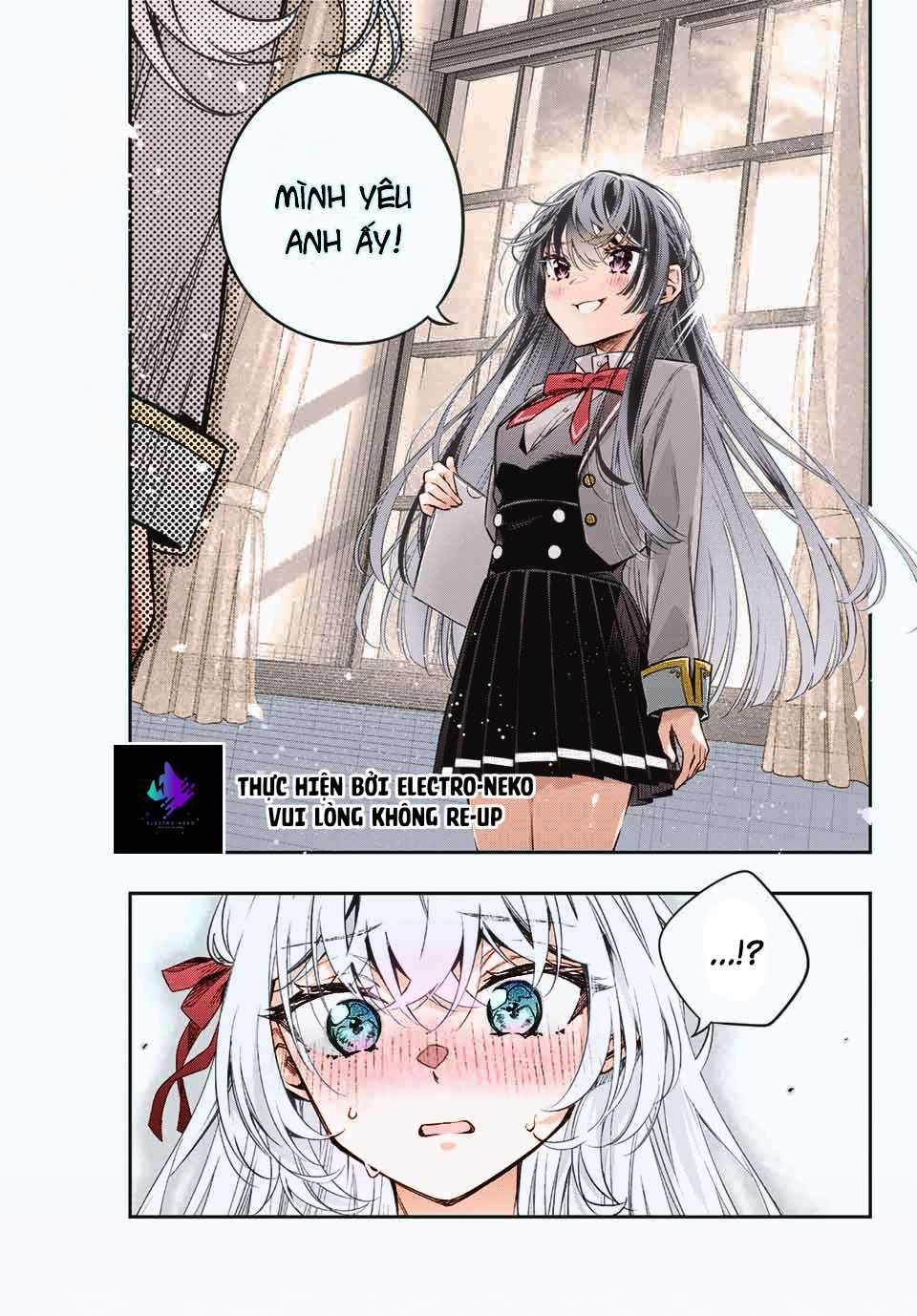 Arya-san bàn bên thi thoảng lại thả thính tôi bằng tiếng Nga Chapter 37 trang 17