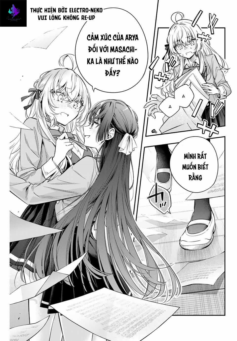 Arya-san bàn bên thi thoảng lại thả thính tôi bằng tiếng Nga Chapter 37 trang 19