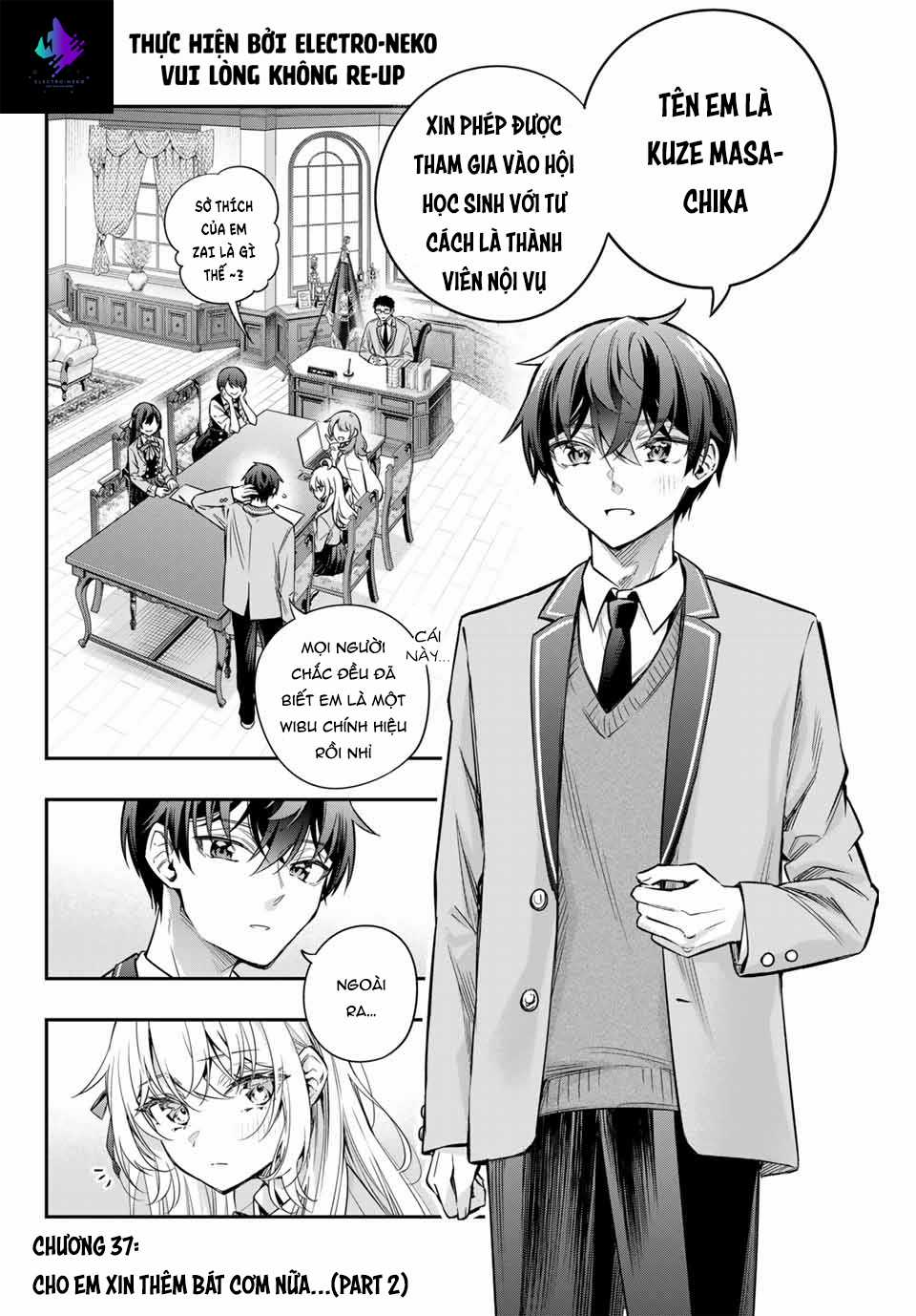 Arya-san bàn bên thi thoảng lại thả thính tôi bằng tiếng Nga Chapter 37 trang 6