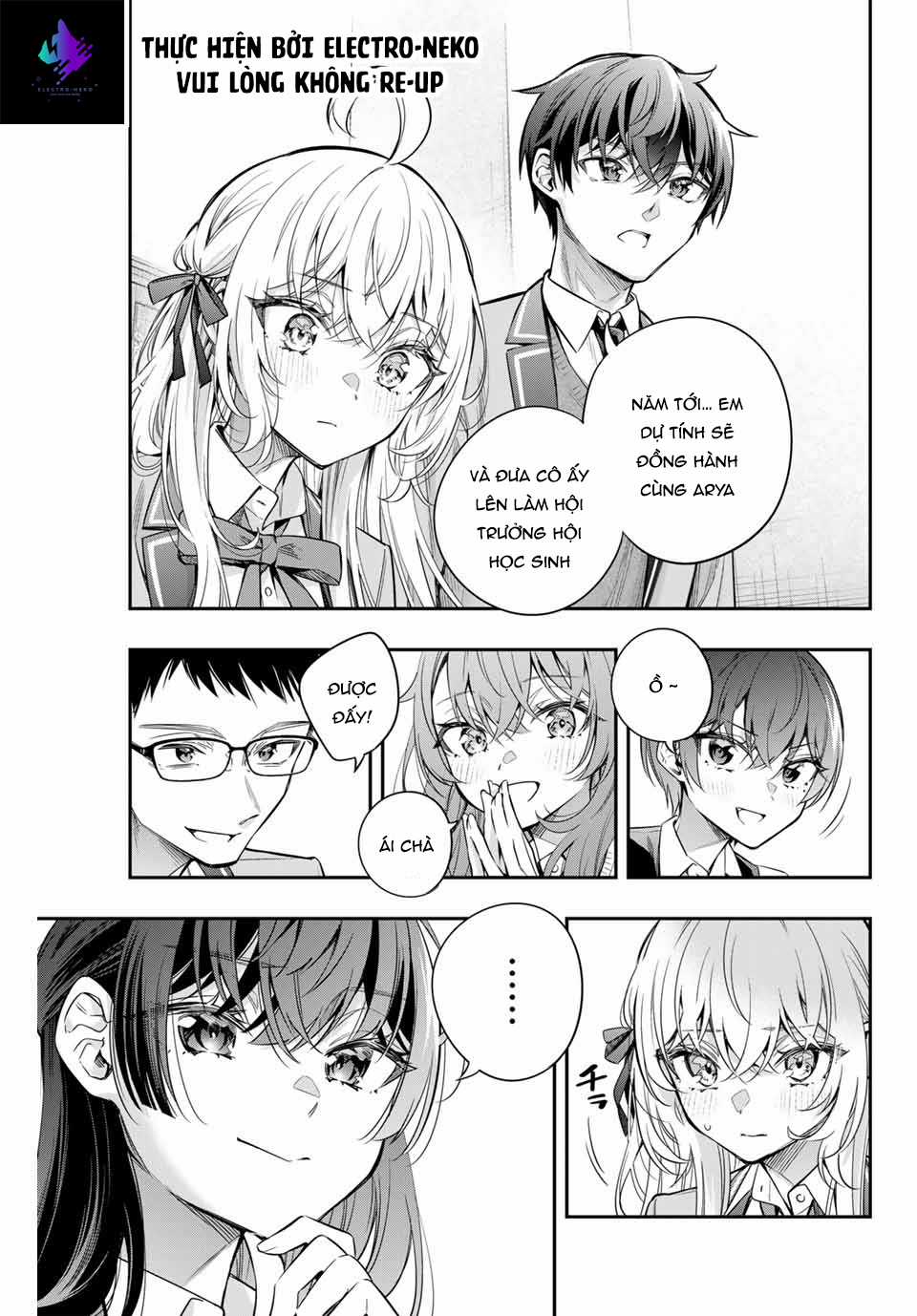 Arya-san bàn bên thi thoảng lại thả thính tôi bằng tiếng Nga Chapter 37 trang 7