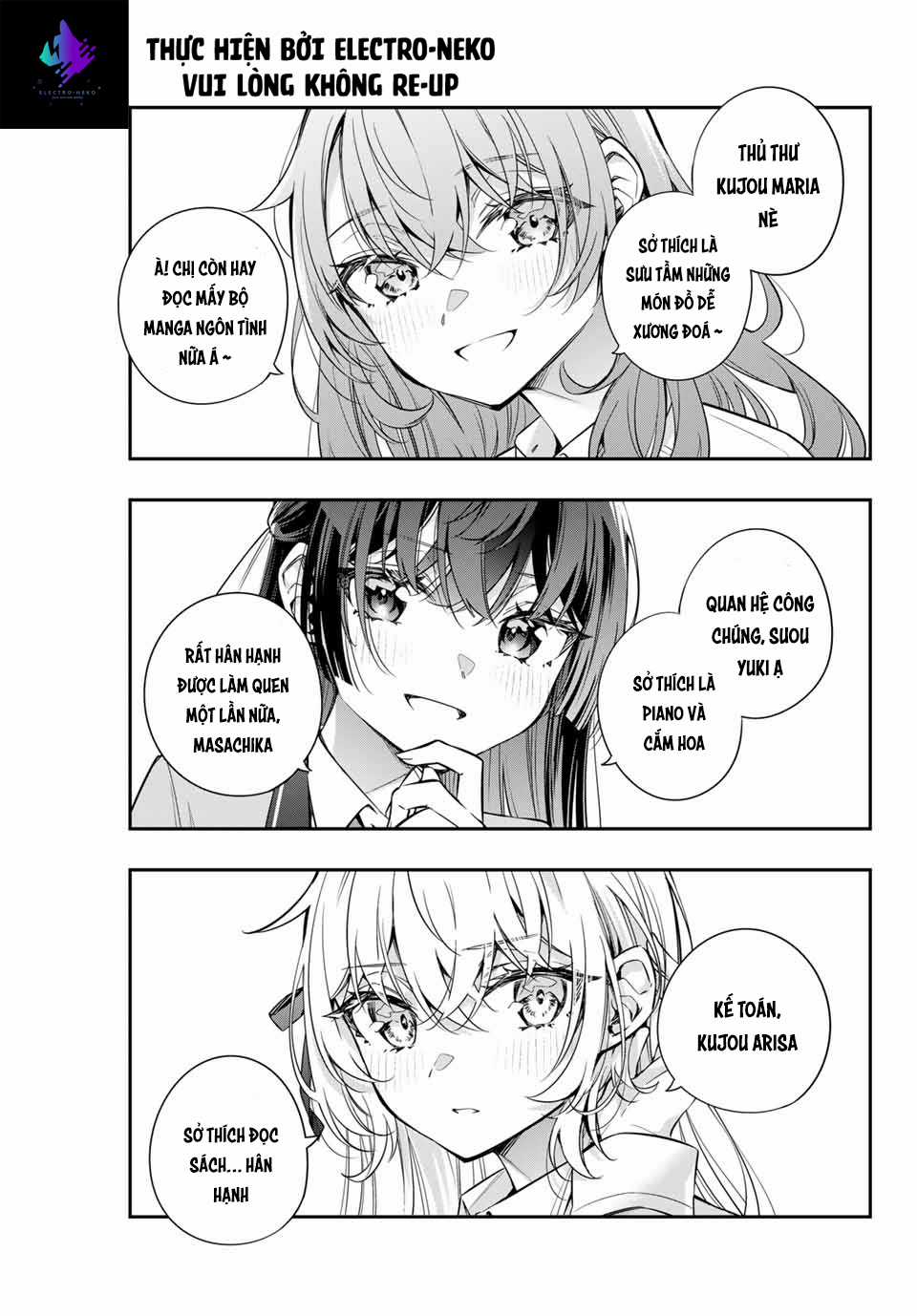 Arya-san bàn bên thi thoảng lại thả thính tôi bằng tiếng Nga Chapter 37 trang 9