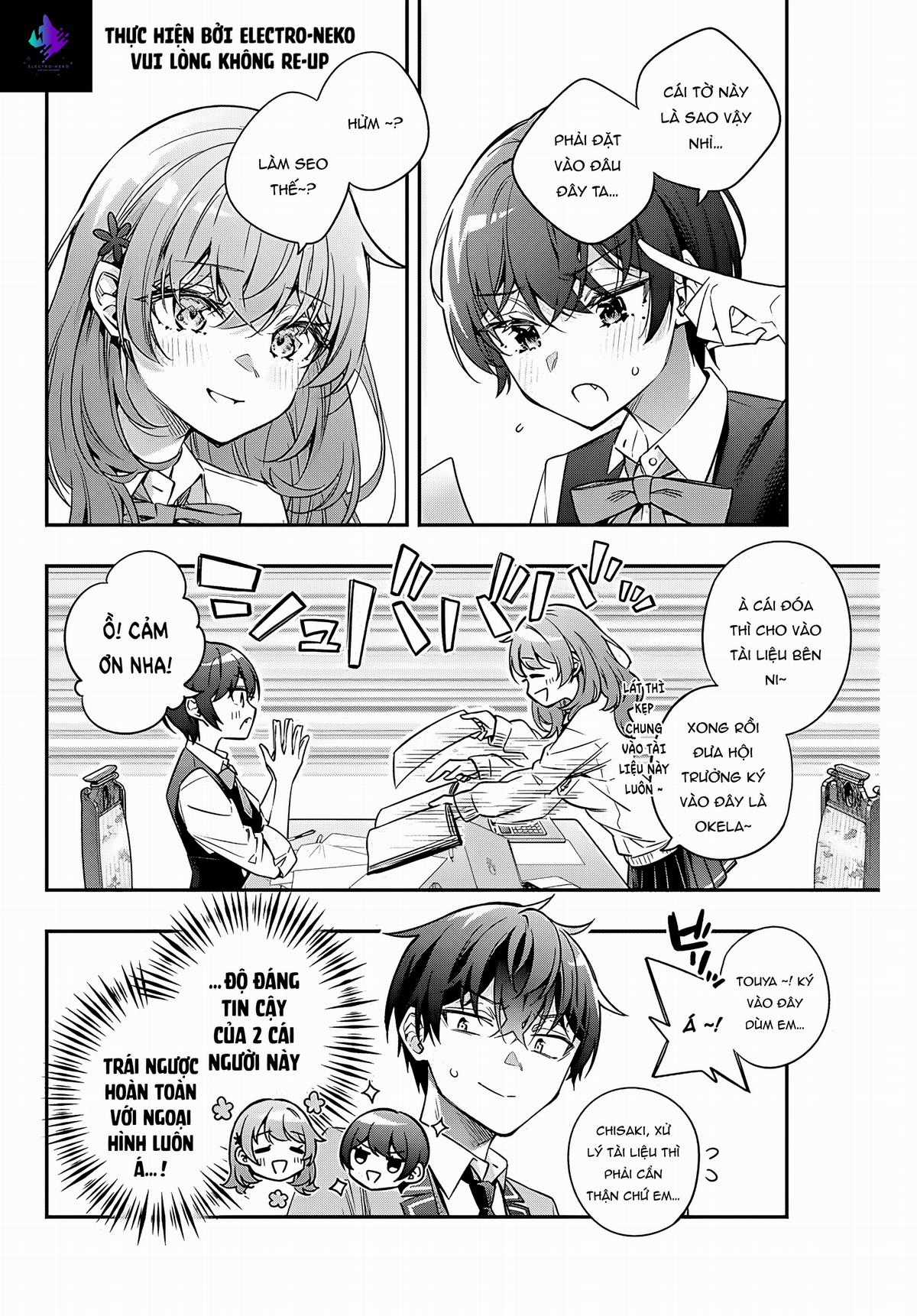 Arya-san bàn bên thi thoảng lại thả thính tôi bằng tiếng Nga Chapter 38 trang 13