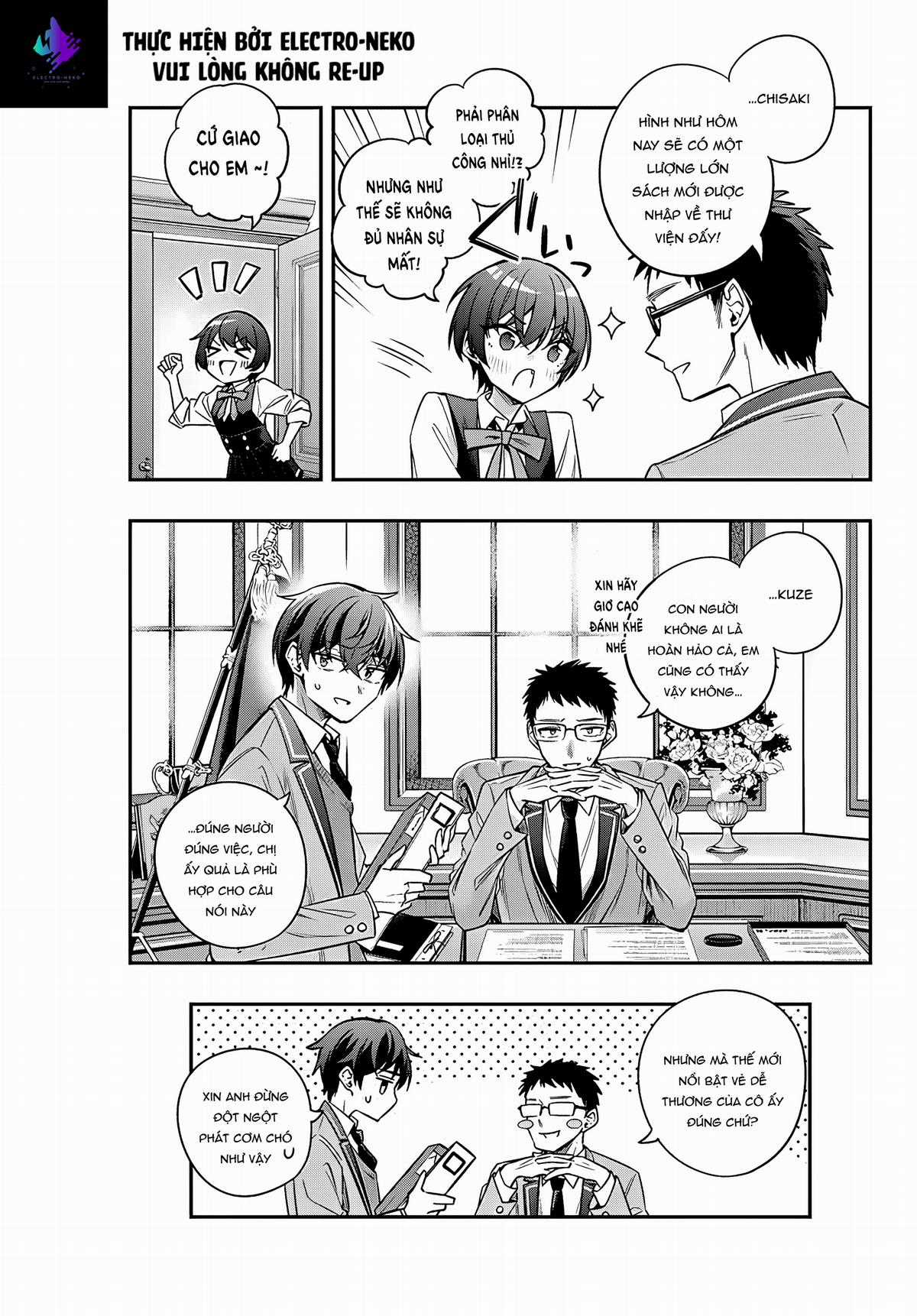 Arya-san bàn bên thi thoảng lại thả thính tôi bằng tiếng Nga Chapter 38 trang 14