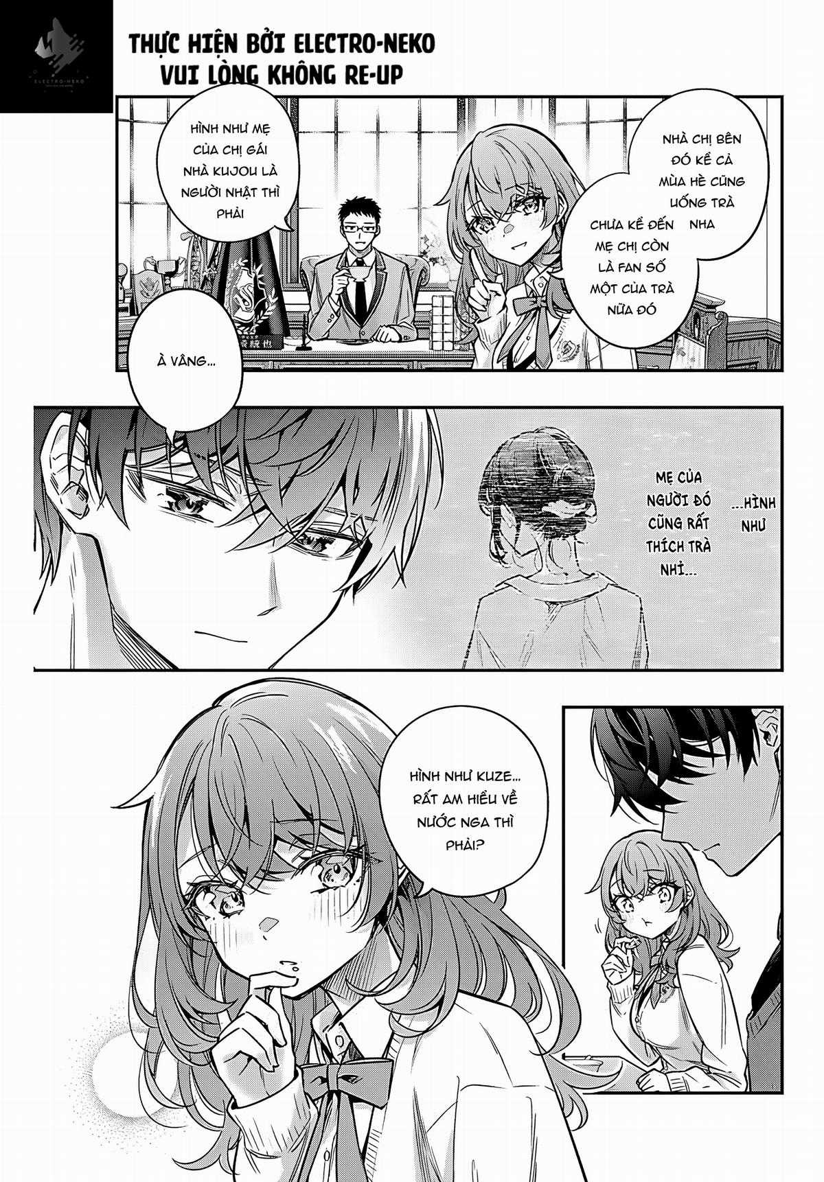 Arya-san bàn bên thi thoảng lại thả thính tôi bằng tiếng Nga Chapter 39 trang 10