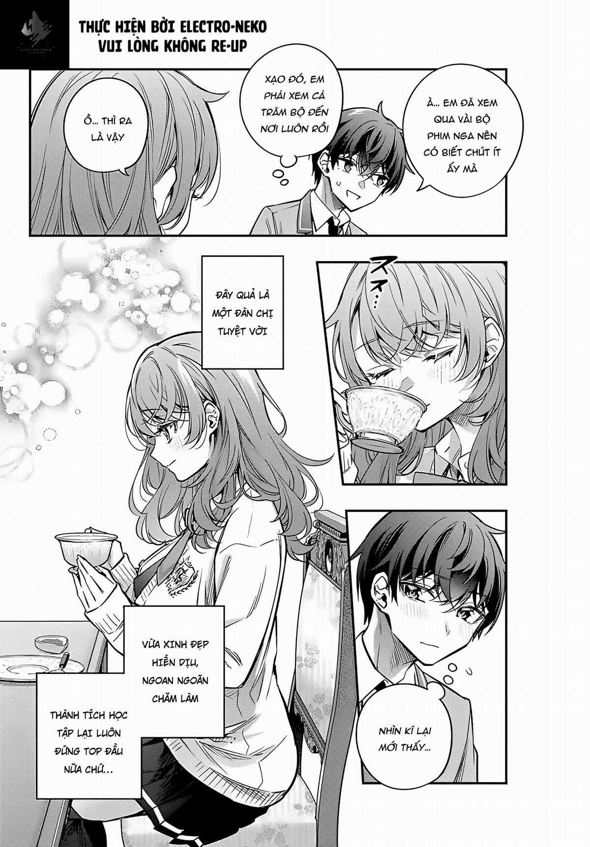 Arya-san bàn bên thi thoảng lại thả thính tôi bằng tiếng Nga Chapter 39 trang 11