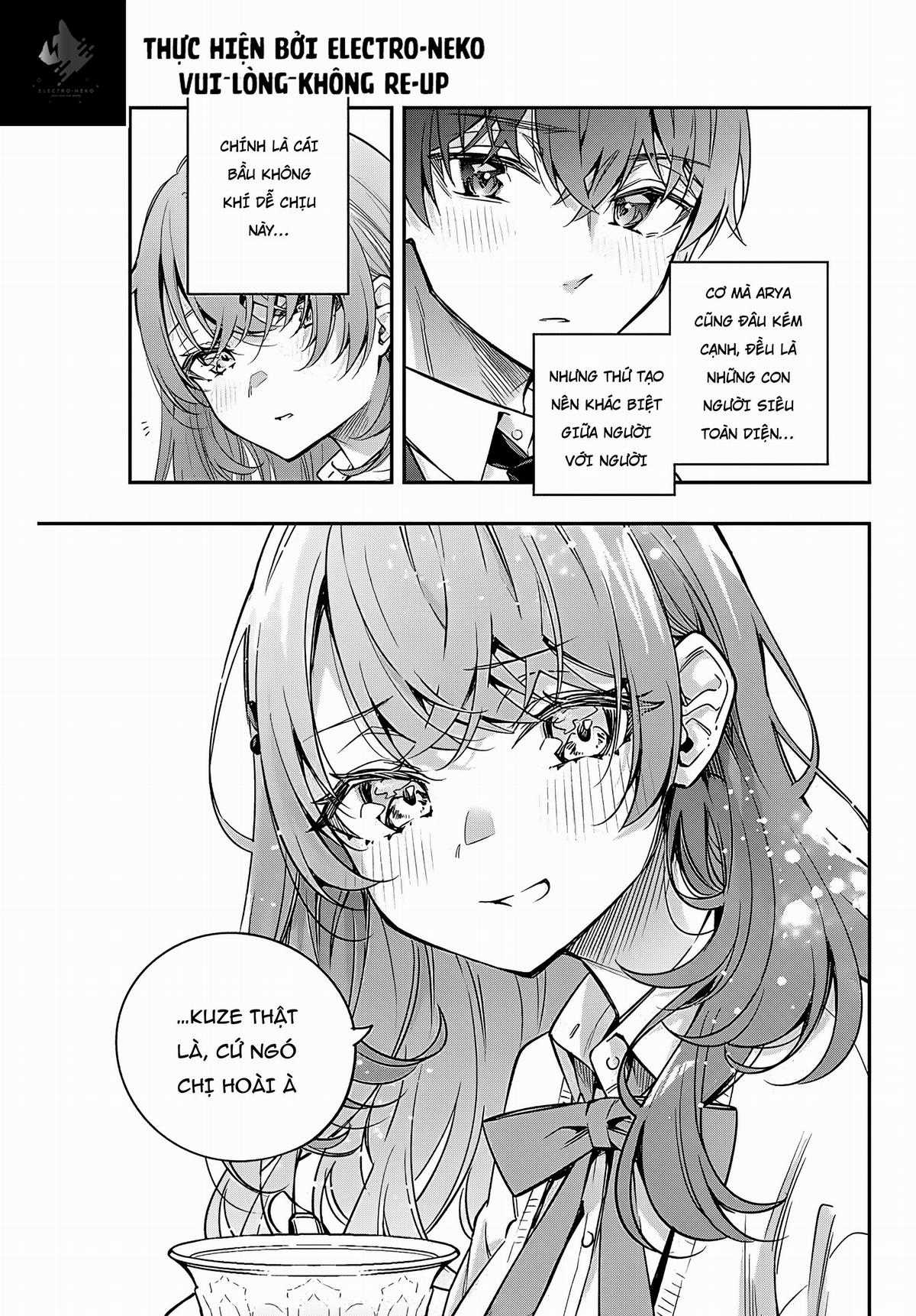 Arya-san bàn bên thi thoảng lại thả thính tôi bằng tiếng Nga Chapter 39 trang 12