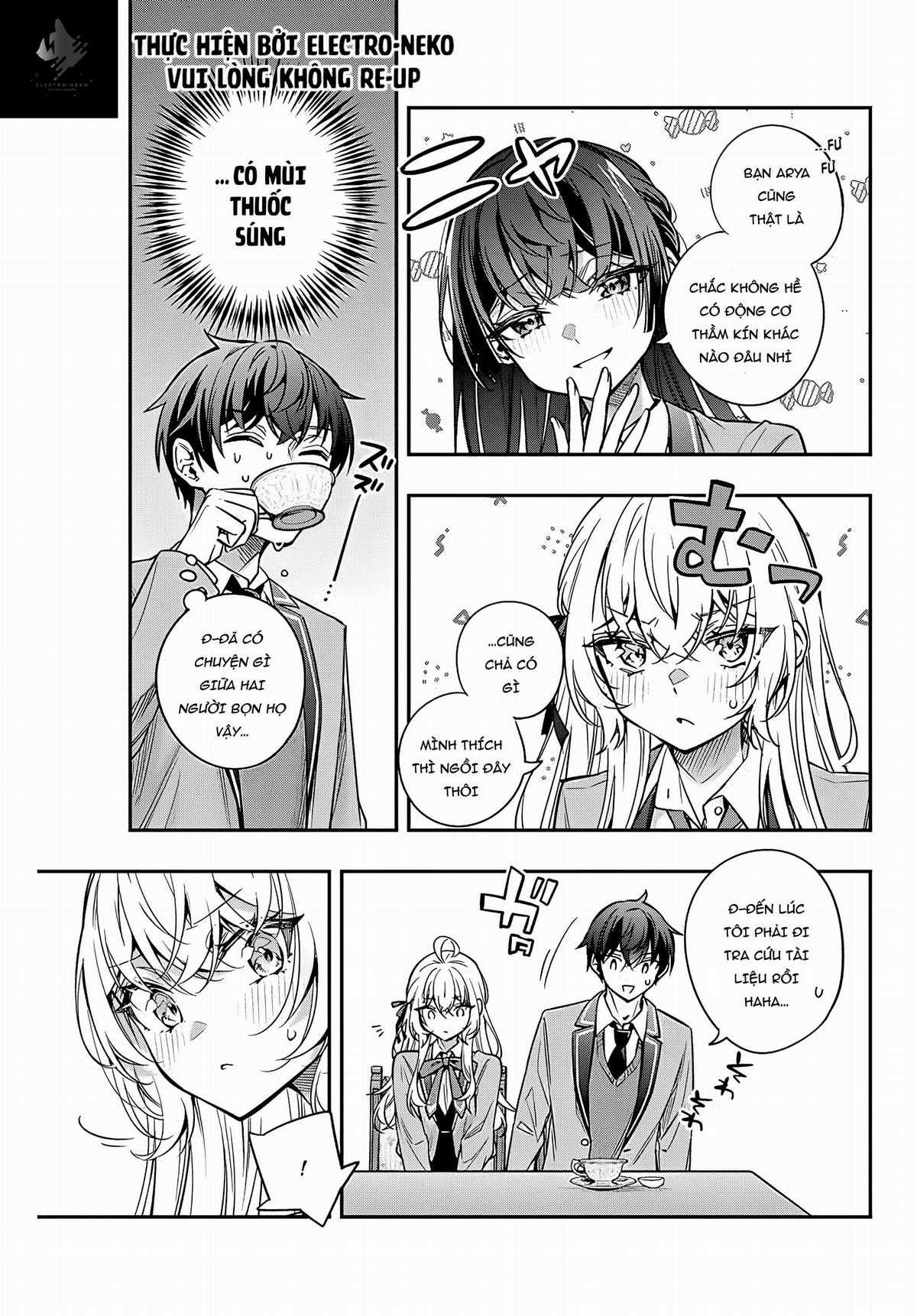 Arya-san bàn bên thi thoảng lại thả thính tôi bằng tiếng Nga Chapter 39 trang 16