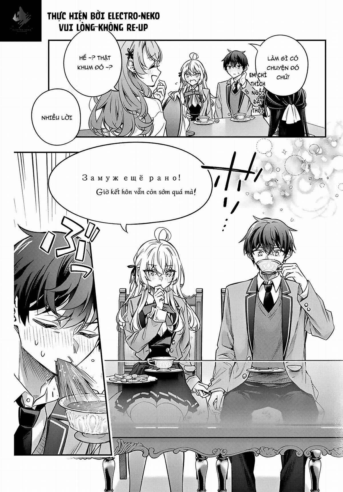 Arya-san bàn bên thi thoảng lại thả thính tôi bằng tiếng Nga Chapter 39 trang 18