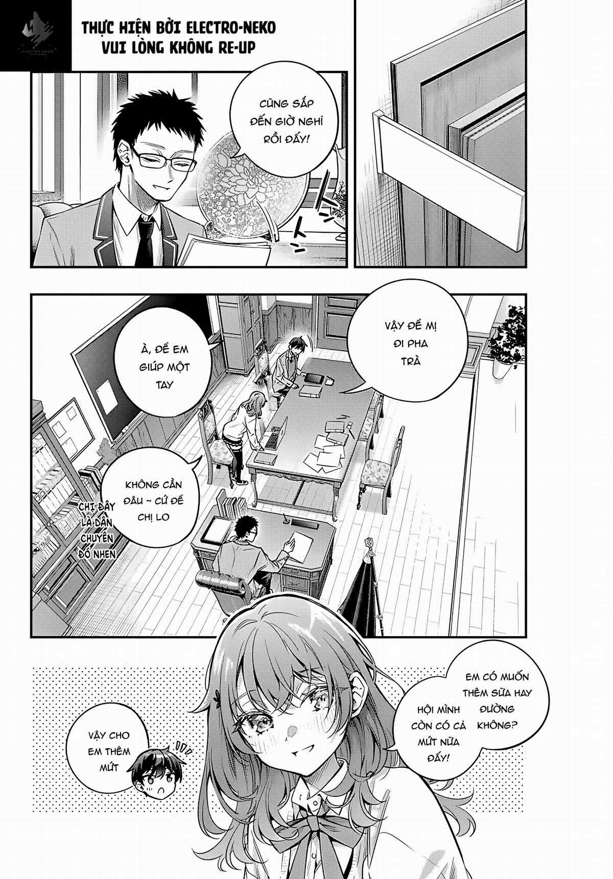 Arya-san bàn bên thi thoảng lại thả thính tôi bằng tiếng Nga Chapter 39 trang 5