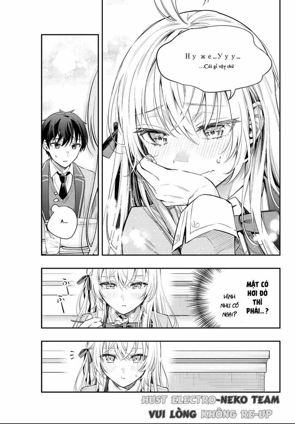 Arya-san bàn bên thi thoảng lại thả thính tôi bằng tiếng Nga Chapter 4 trang 12