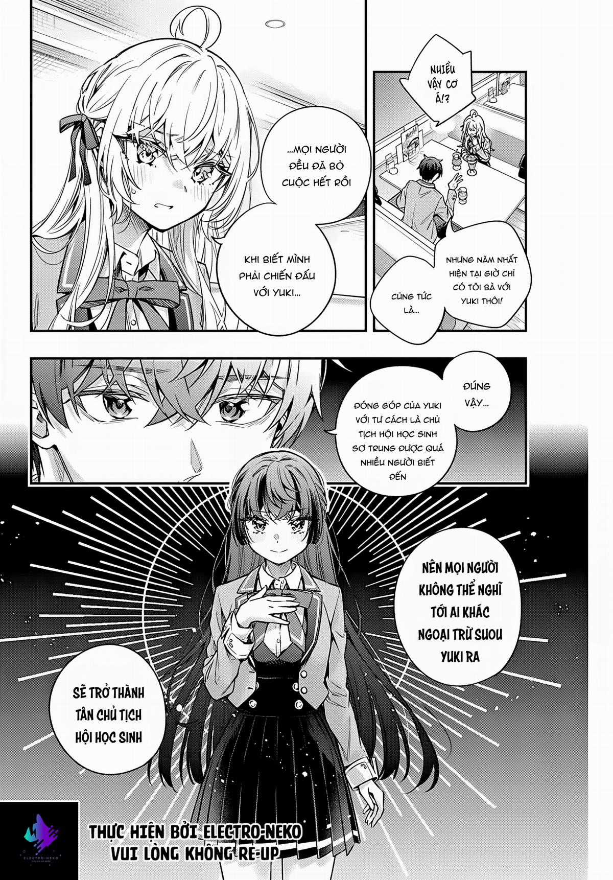 Arya-san bàn bên thi thoảng lại thả thính tôi bằng tiếng Nga Chapter 40 trang 11