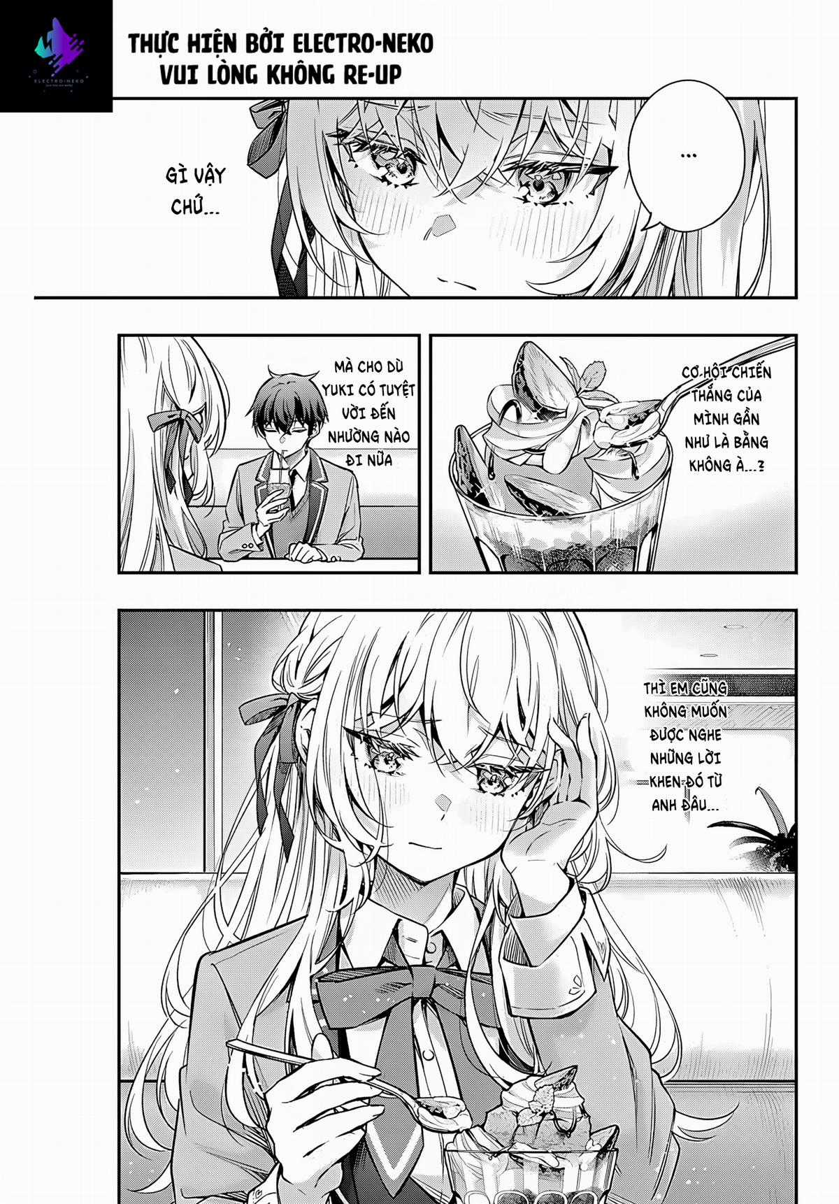 Arya-san bàn bên thi thoảng lại thả thính tôi bằng tiếng Nga Chapter 40 trang 12