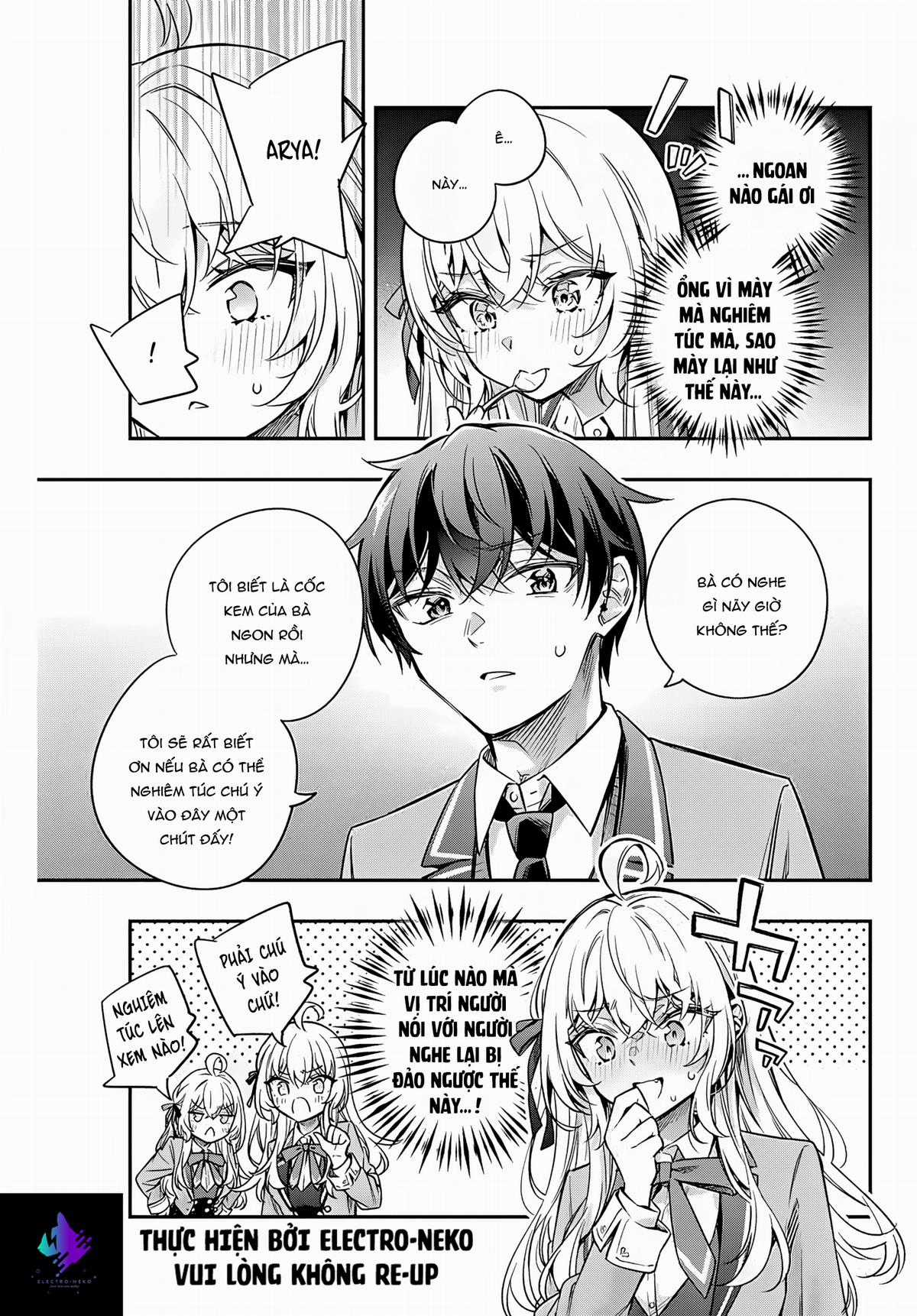 Arya-san bàn bên thi thoảng lại thả thính tôi bằng tiếng Nga Chapter 40 trang 14