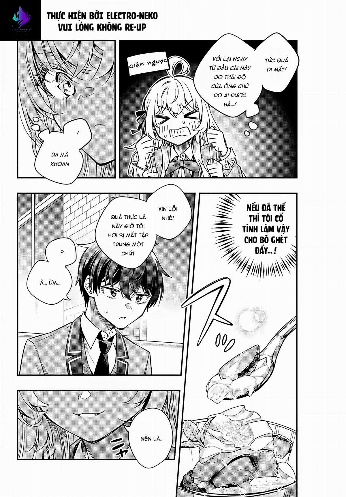 Arya-san bàn bên thi thoảng lại thả thính tôi bằng tiếng Nga Chapter 40 trang 15