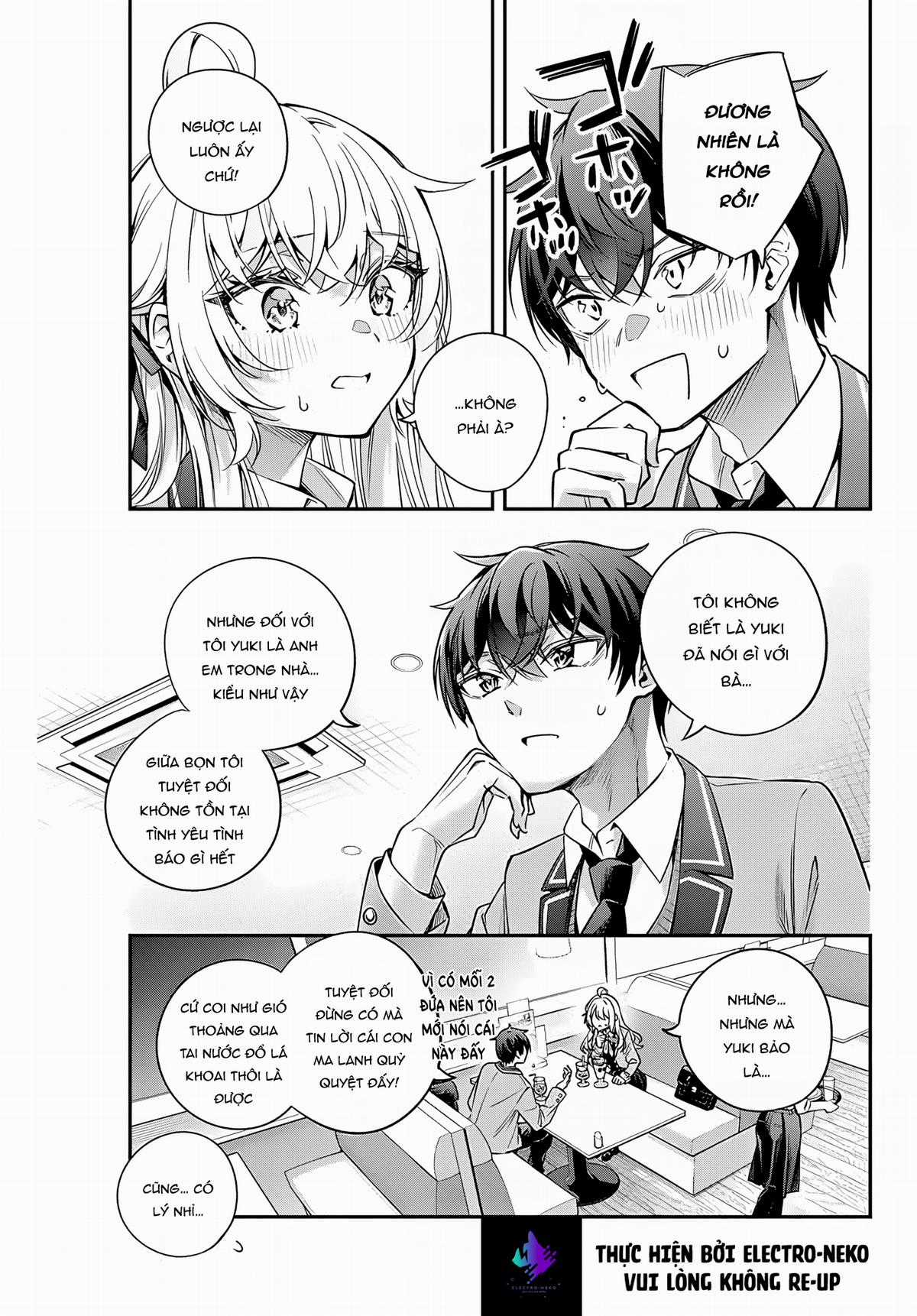 Arya-san bàn bên thi thoảng lại thả thính tôi bằng tiếng Nga Chapter 40 trang 8