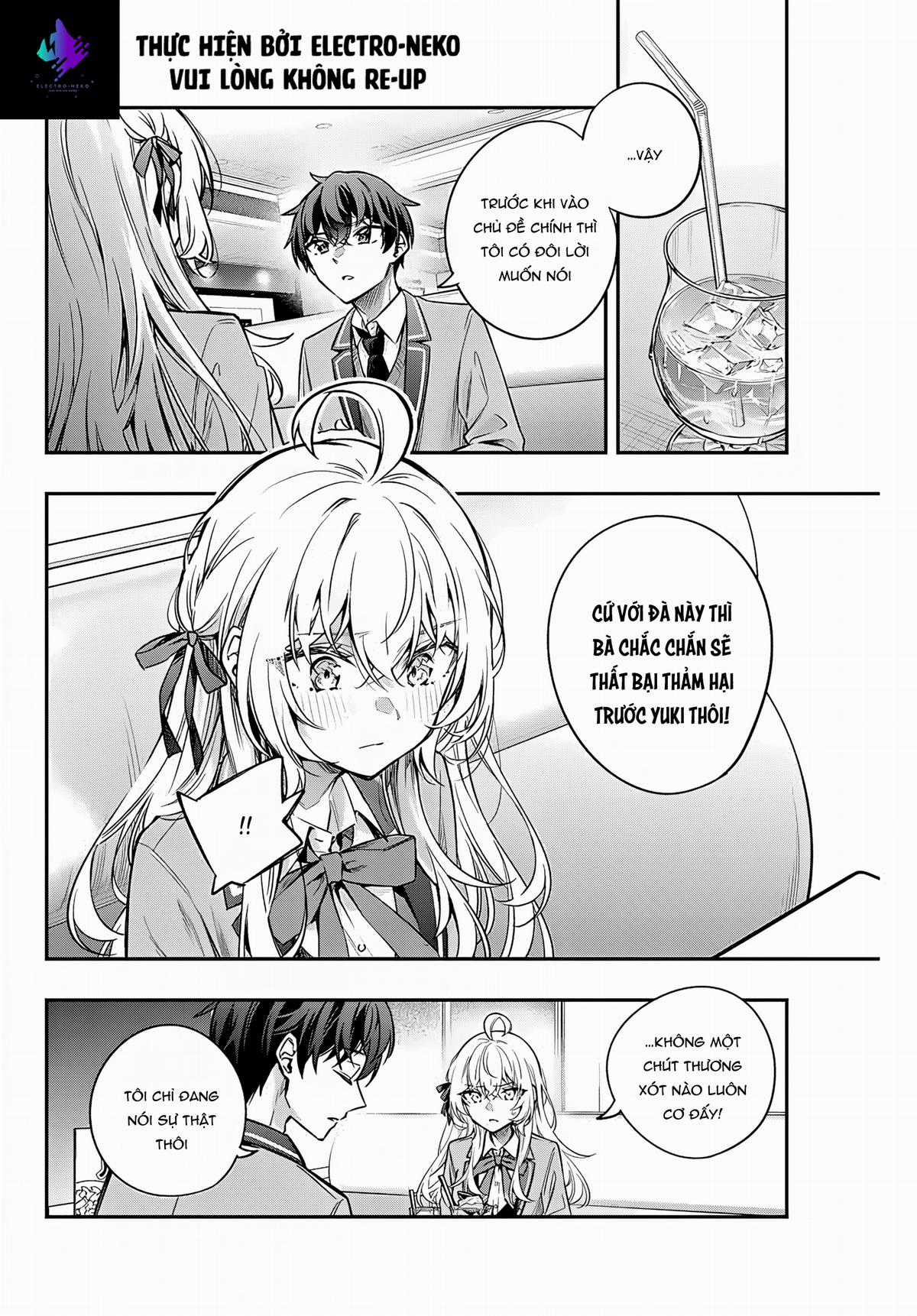 Arya-san bàn bên thi thoảng lại thả thính tôi bằng tiếng Nga Chapter 40 trang 9