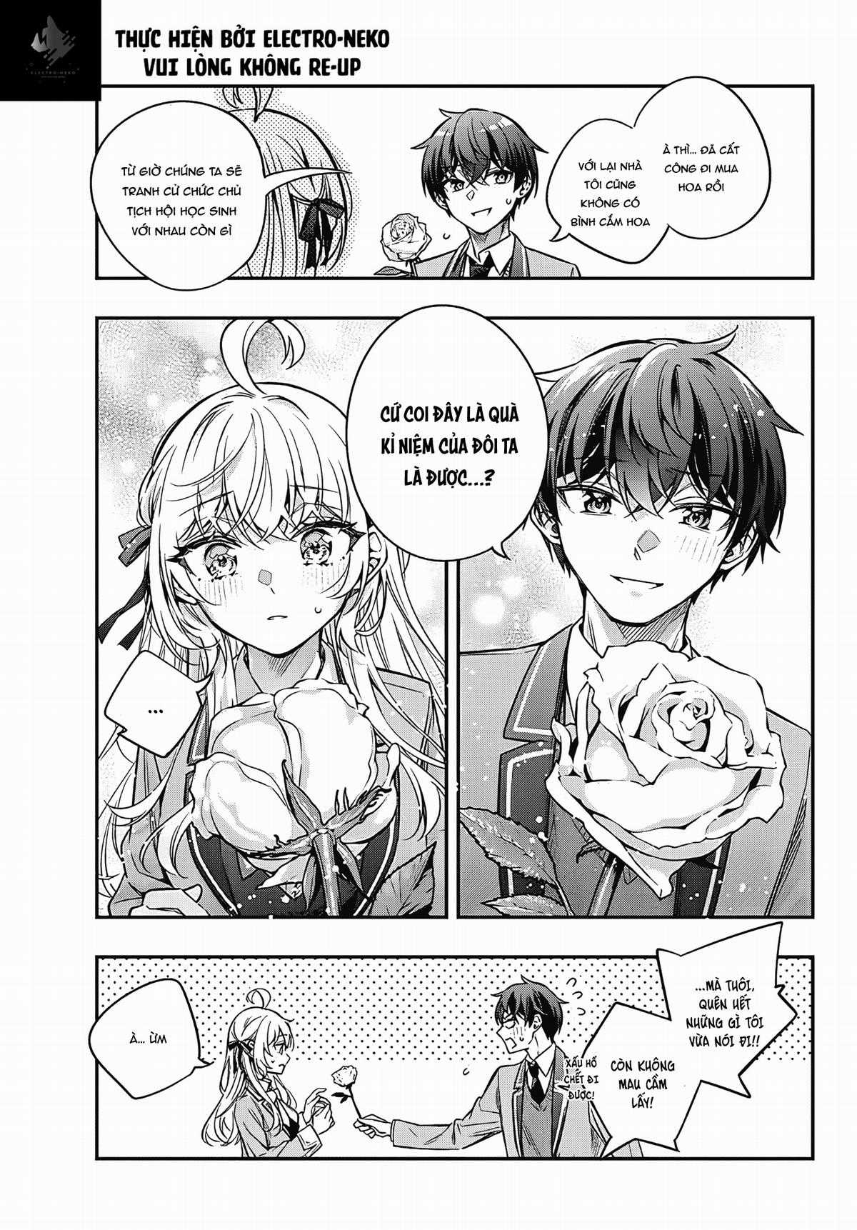 Arya-san bàn bên thi thoảng lại thả thính tôi bằng tiếng Nga Chapter 41.5 trang 15