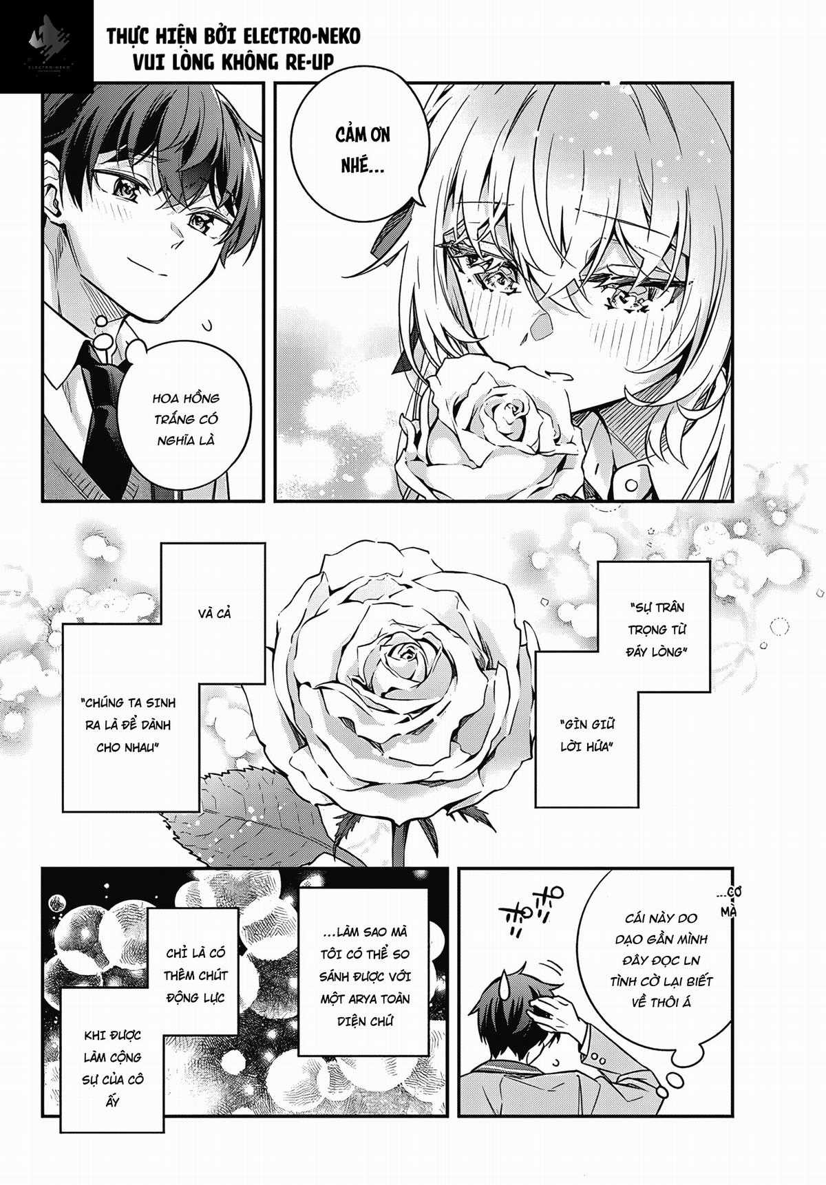 Arya-san bàn bên thi thoảng lại thả thính tôi bằng tiếng Nga Chapter 41.5 trang 16