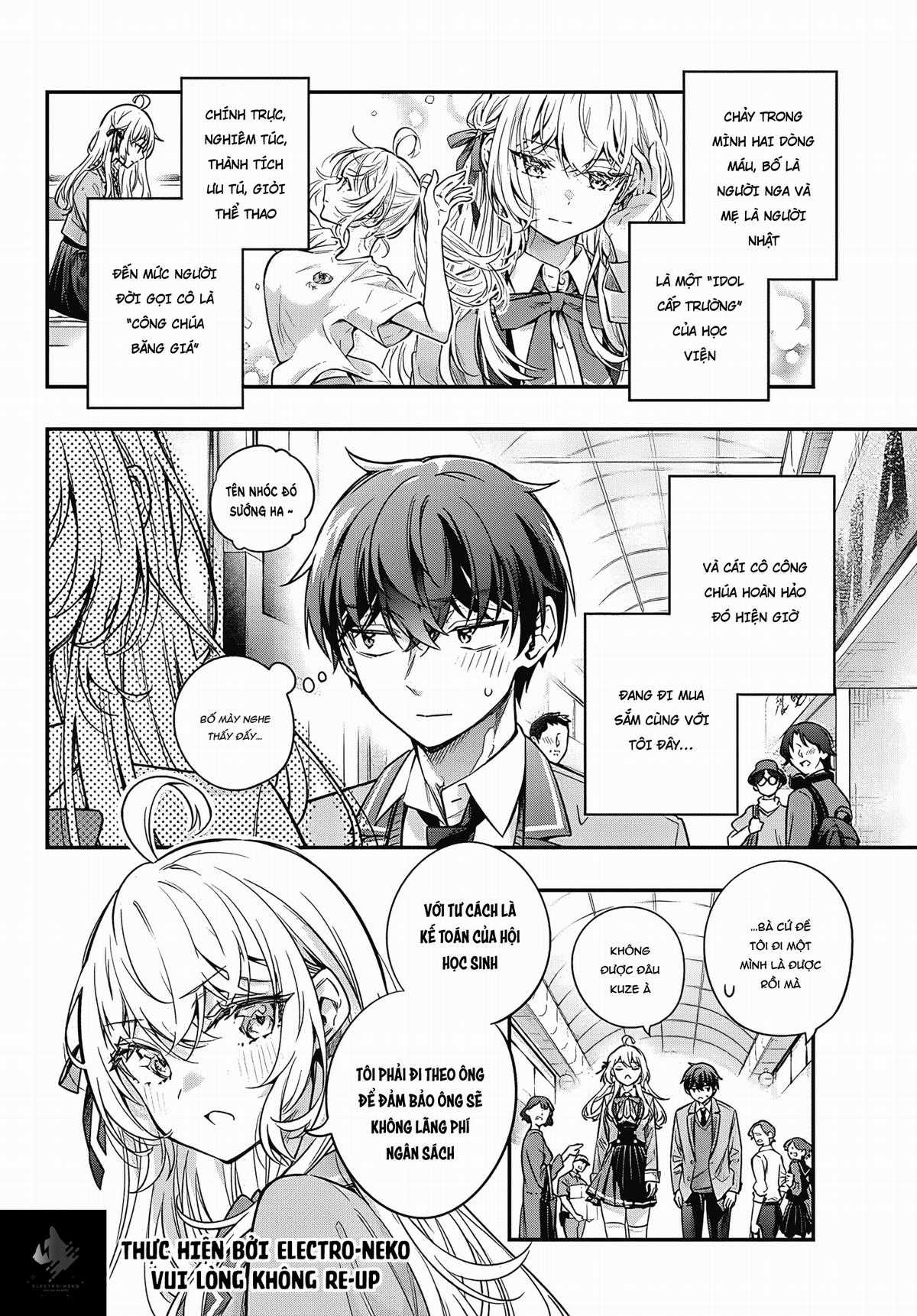 Arya-san bàn bên thi thoảng lại thả thính tôi bằng tiếng Nga Chapter 41.5 trang 6