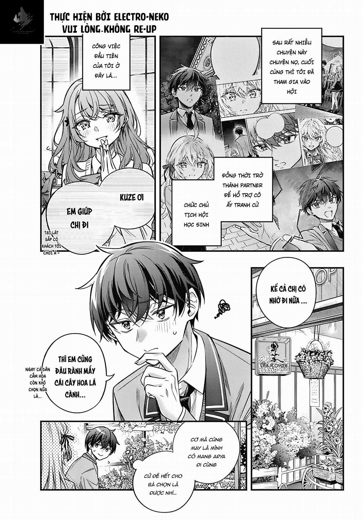 Arya-san bàn bên thi thoảng lại thả thính tôi bằng tiếng Nga Chapter 41.5 trang 7