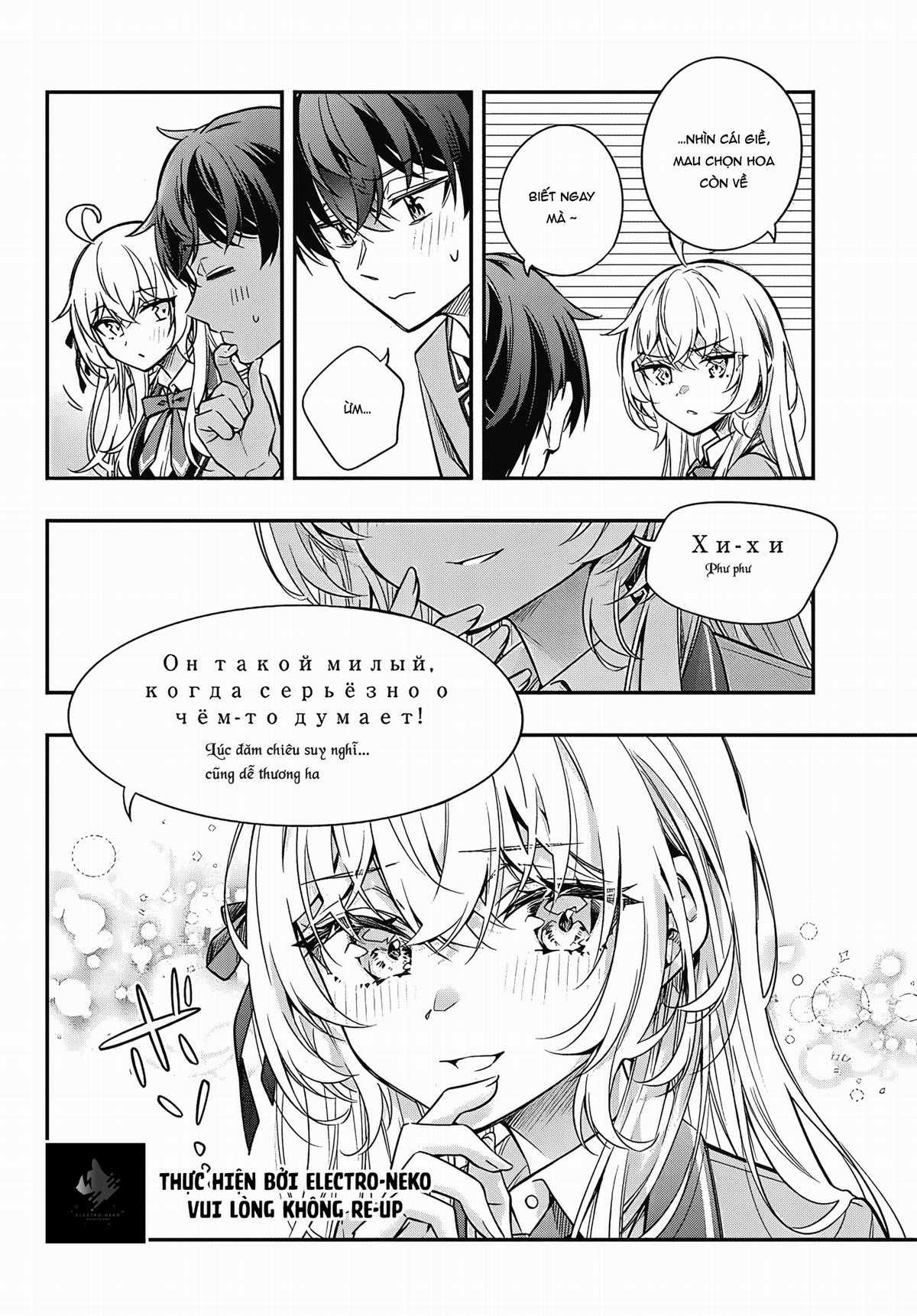 Arya-san bàn bên thi thoảng lại thả thính tôi bằng tiếng Nga Chapter 41.5 trang 8