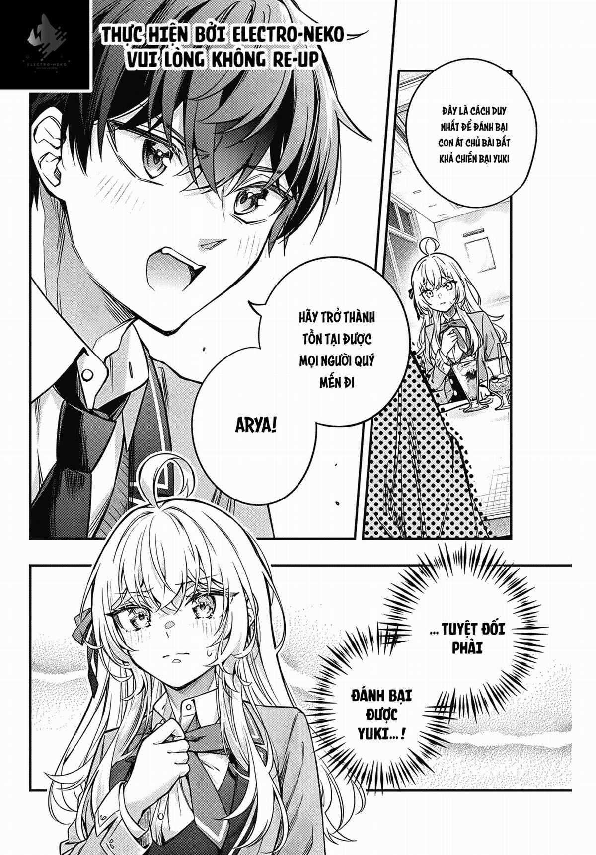 Arya-san bàn bên thi thoảng lại thả thính tôi bằng tiếng Nga Chapter 41 trang 19