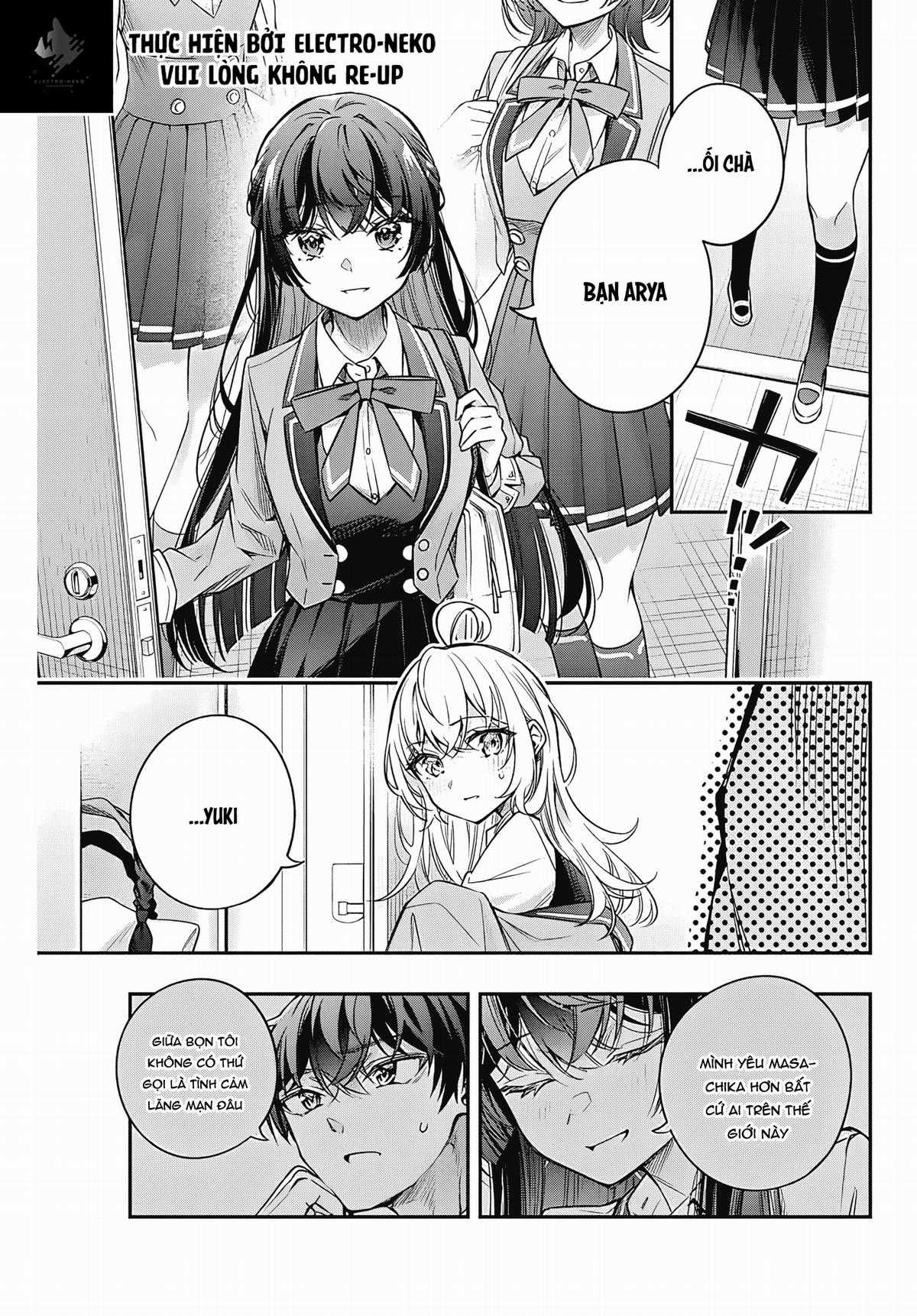 Arya-san bàn bên thi thoảng lại thả thính tôi bằng tiếng Nga Chapter 42 trang 10