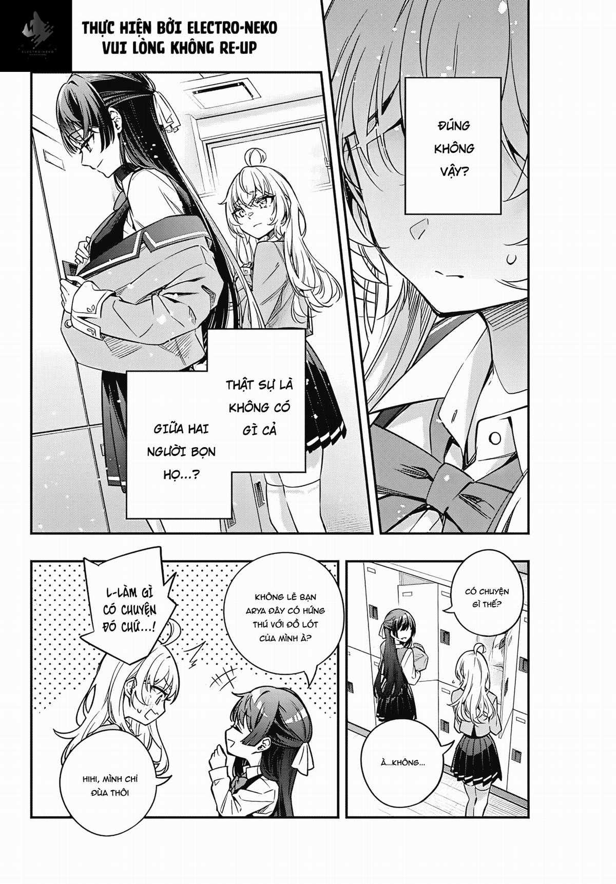 Arya-san bàn bên thi thoảng lại thả thính tôi bằng tiếng Nga Chapter 42 trang 11