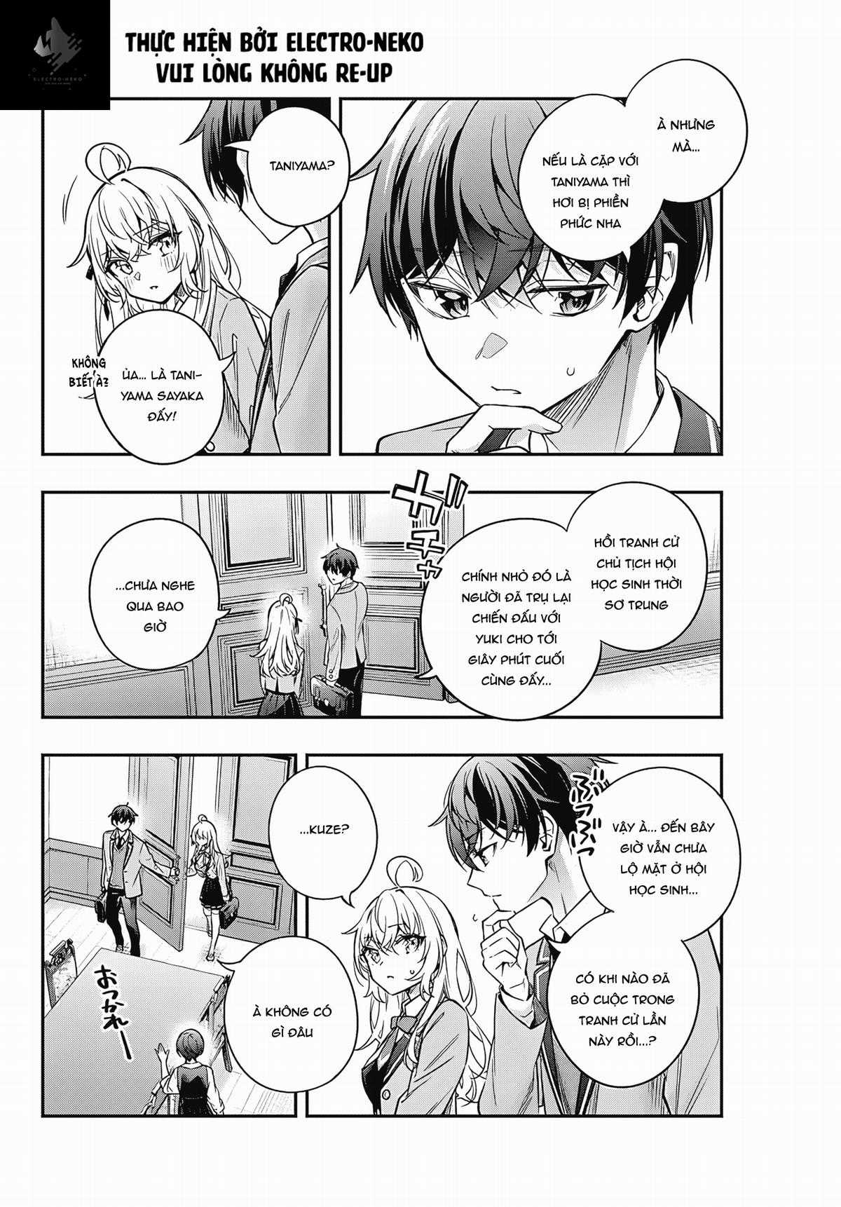 Arya-san bàn bên thi thoảng lại thả thính tôi bằng tiếng Nga Chapter 42 trang 15