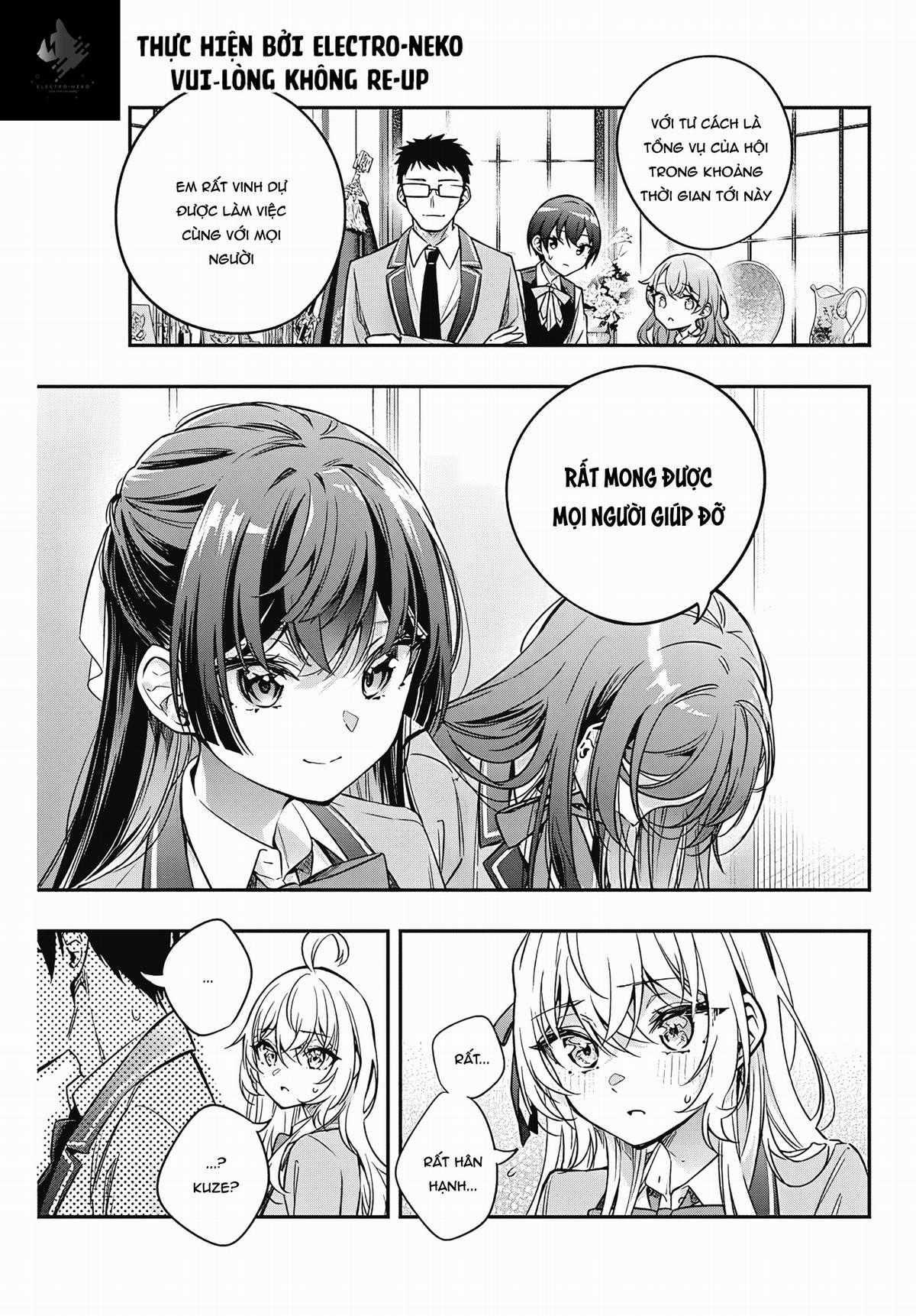 Arya-san bàn bên thi thoảng lại thả thính tôi bằng tiếng Nga Chapter 42 trang 18