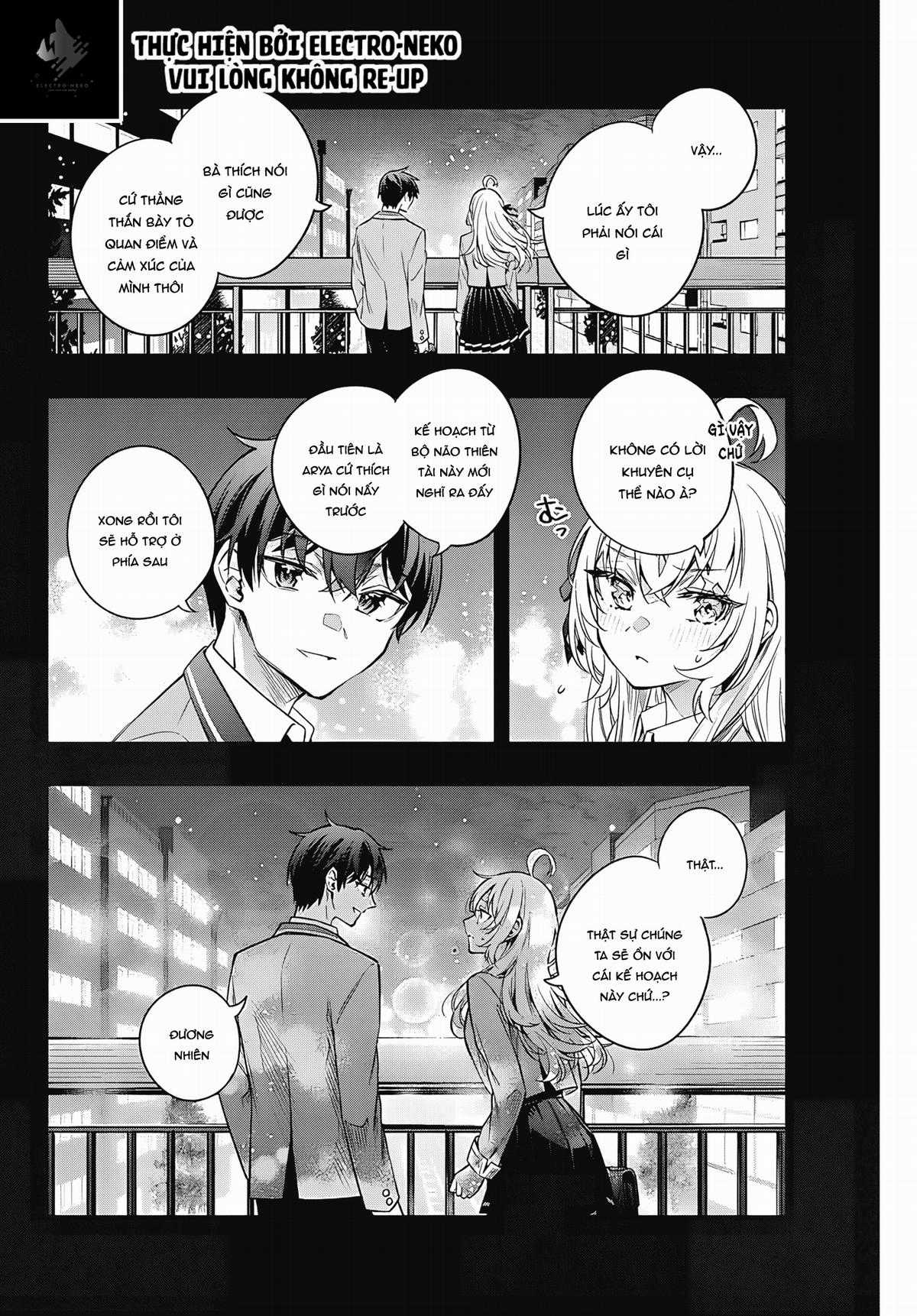 Arya-san bàn bên thi thoảng lại thả thính tôi bằng tiếng Nga Chapter 42 trang 7