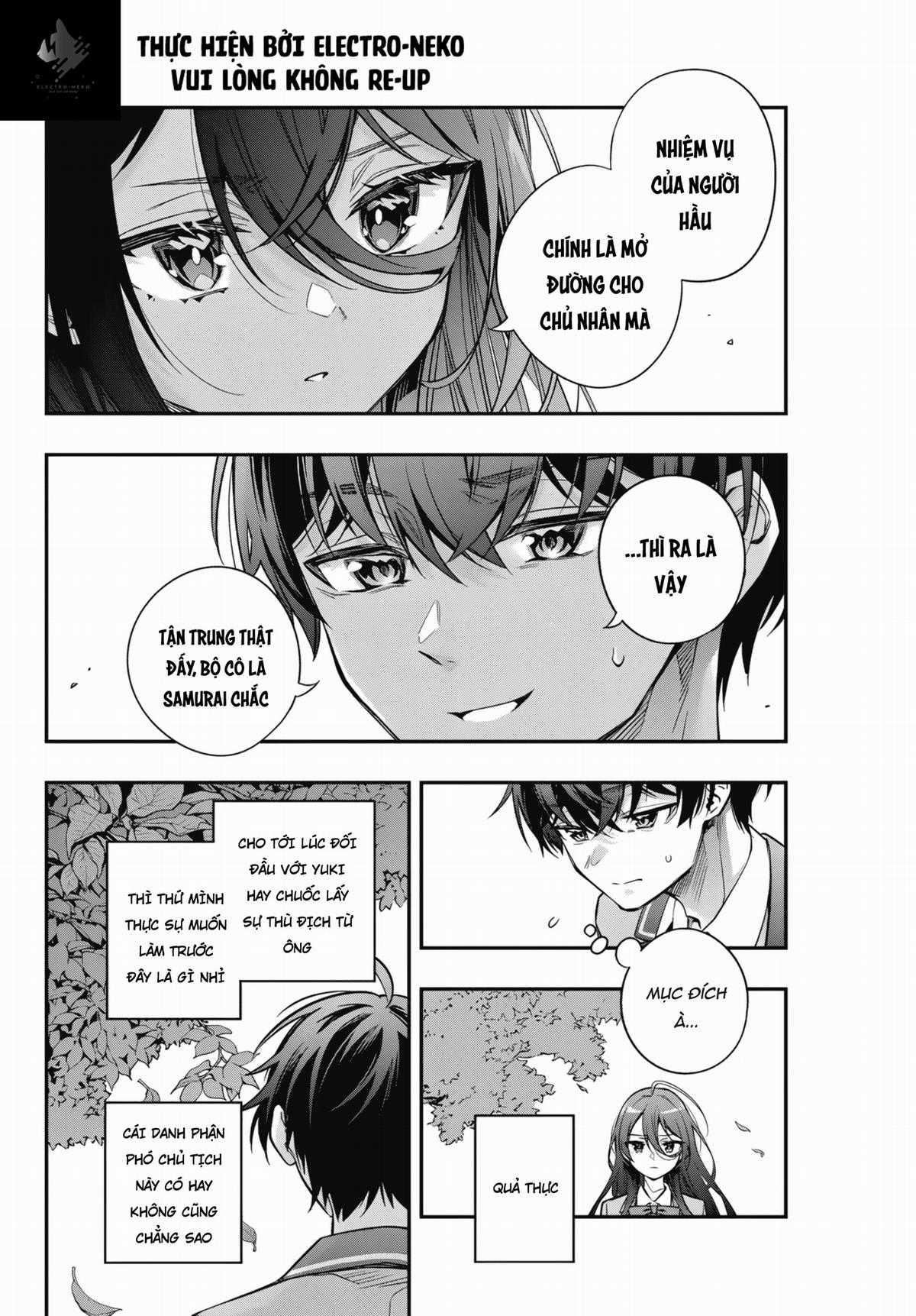 Arya-san bàn bên thi thoảng lại thả thính tôi bằng tiếng Nga Chapter 43 trang 15