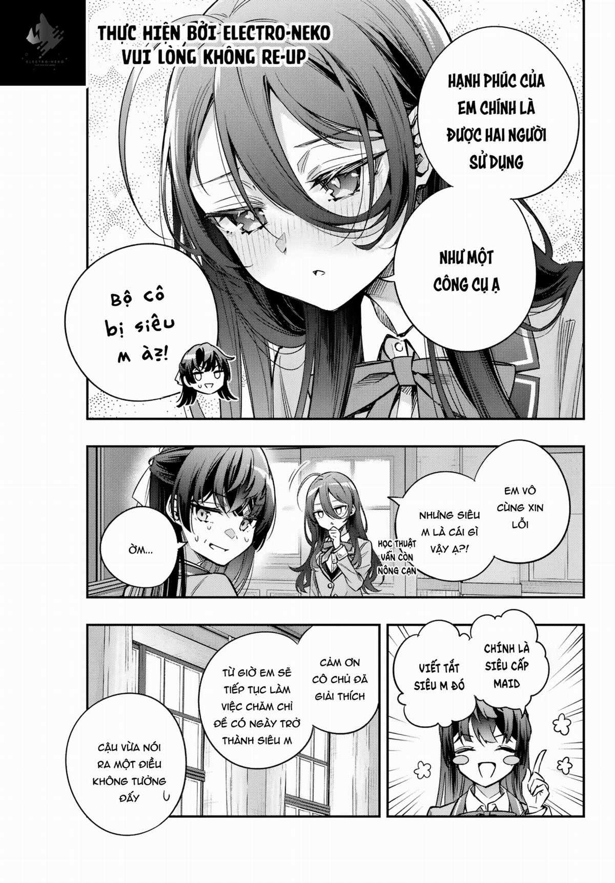 Arya-san bàn bên thi thoảng lại thả thính tôi bằng tiếng Nga Chapter 44 trang 12