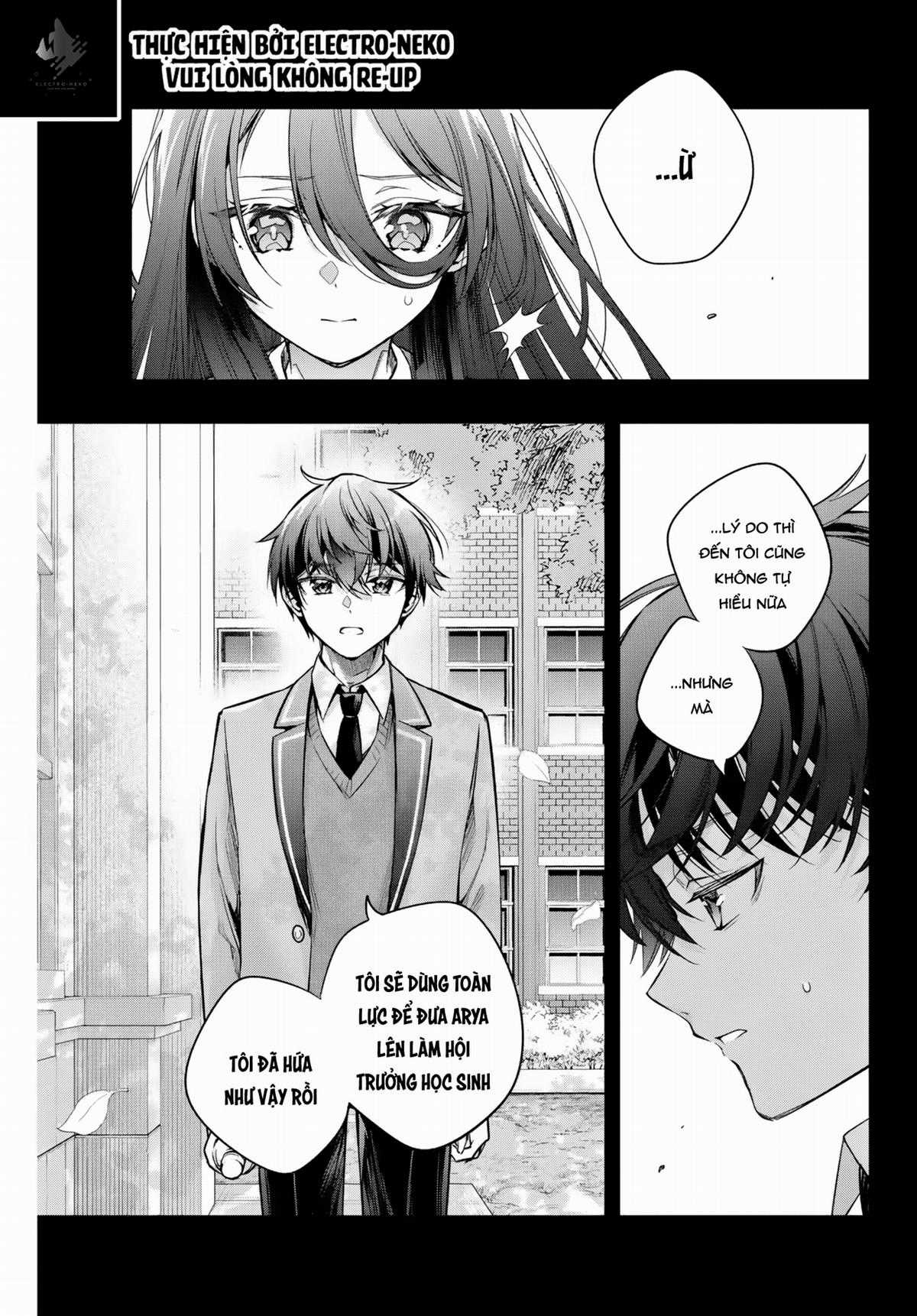 Arya-san bàn bên thi thoảng lại thả thính tôi bằng tiếng Nga Chapter 44 trang 8