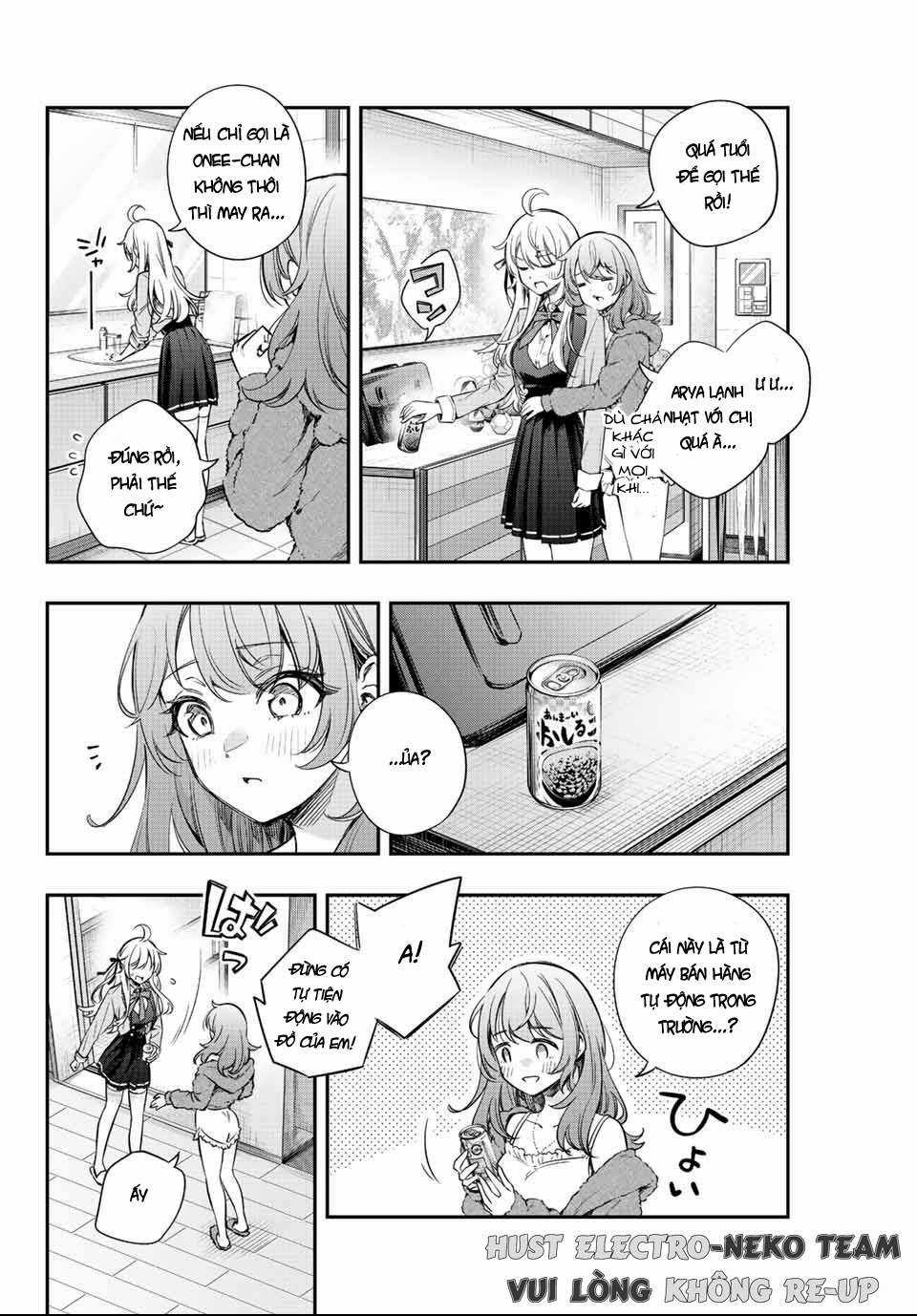 Arya-san bàn bên thi thoảng lại thả thính tôi bằng tiếng Nga Chapter 8 trang 13