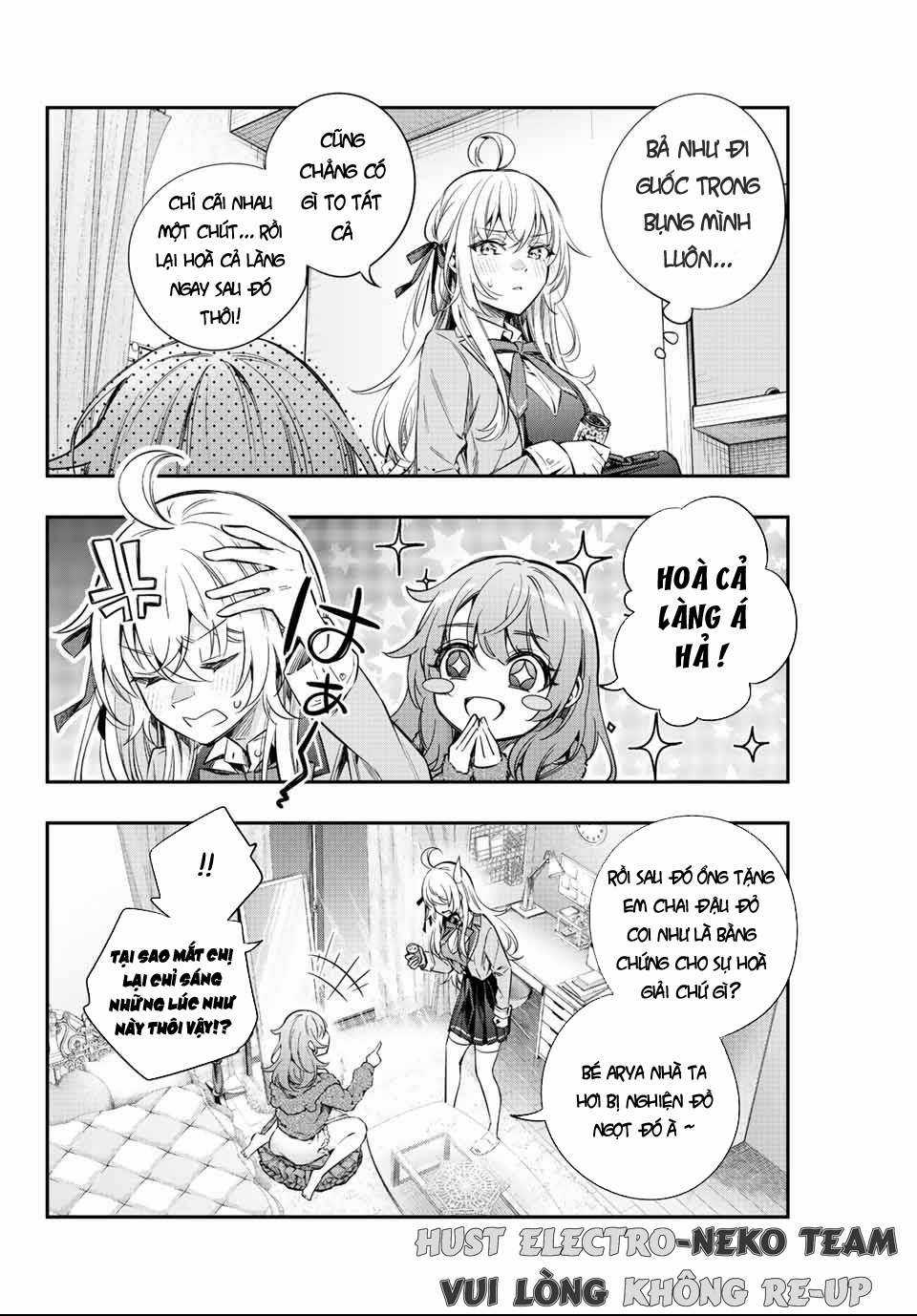 Arya-san bàn bên thi thoảng lại thả thính tôi bằng tiếng Nga Chapter 8 trang 15