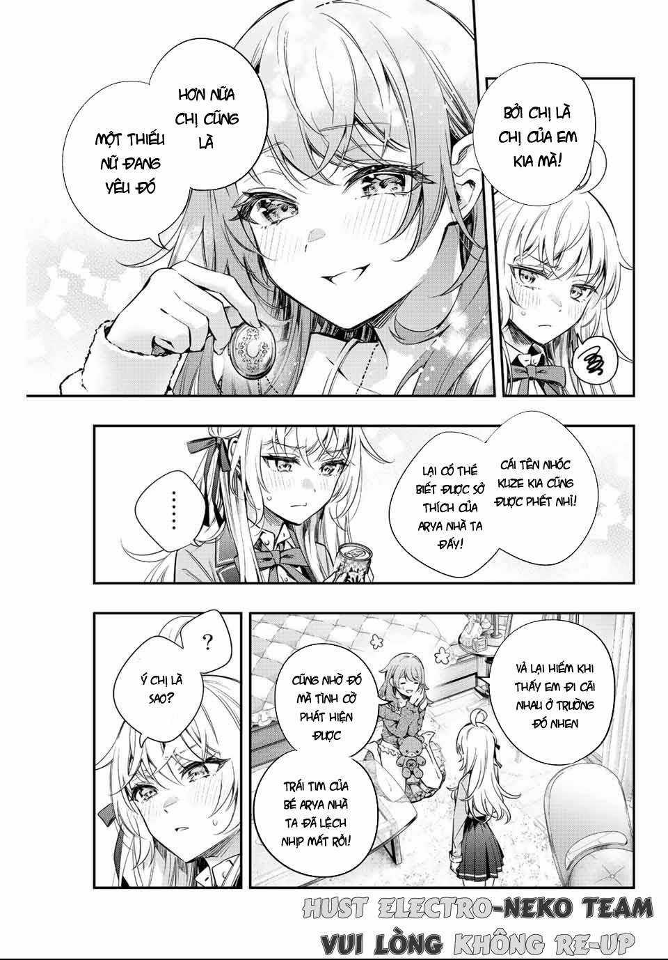 Arya-san bàn bên thi thoảng lại thả thính tôi bằng tiếng Nga Chapter 8 trang 16