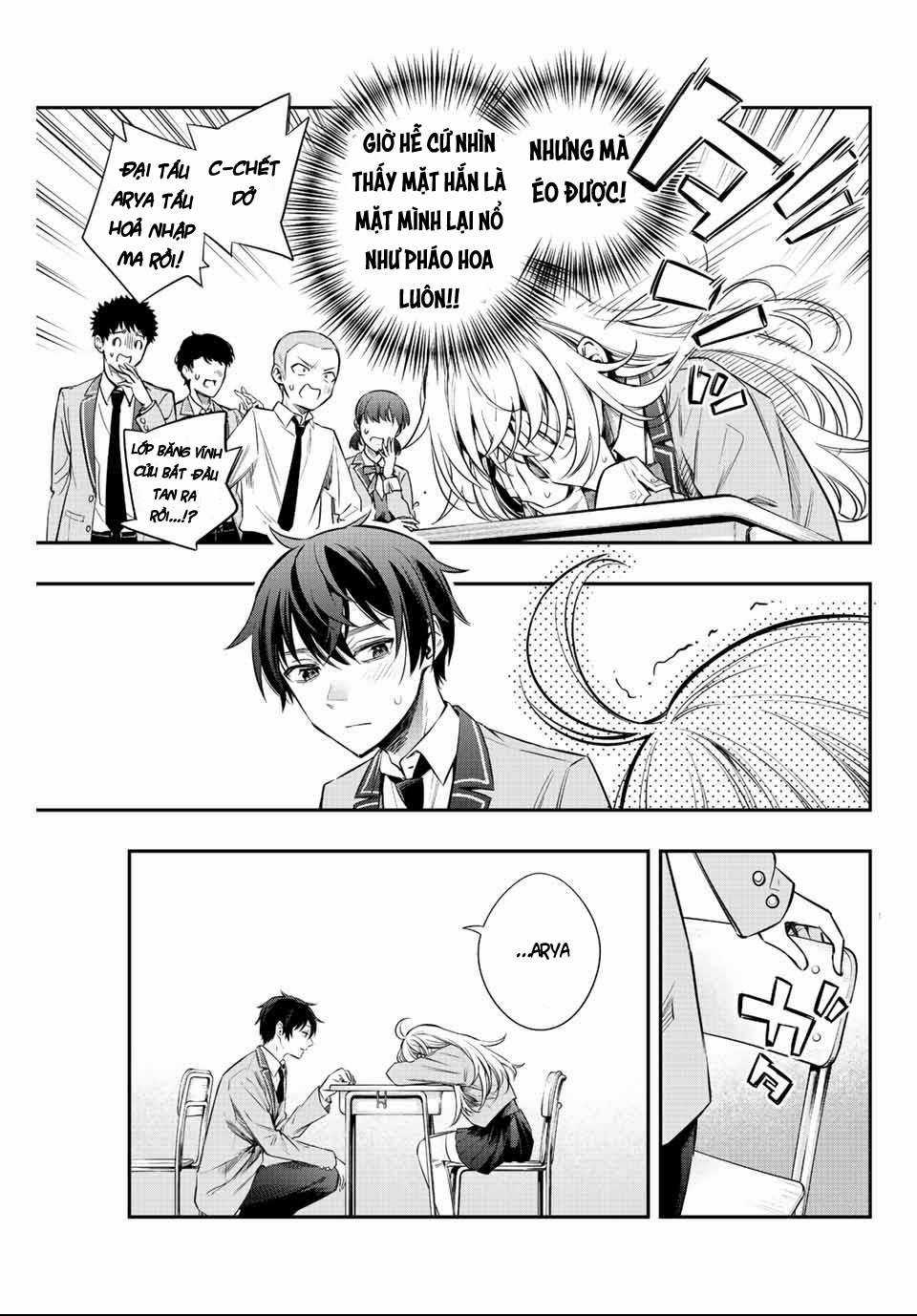 Arya-san bàn bên thi thoảng lại thả thính tôi bằng tiếng Nga Chapter 8 trang 4