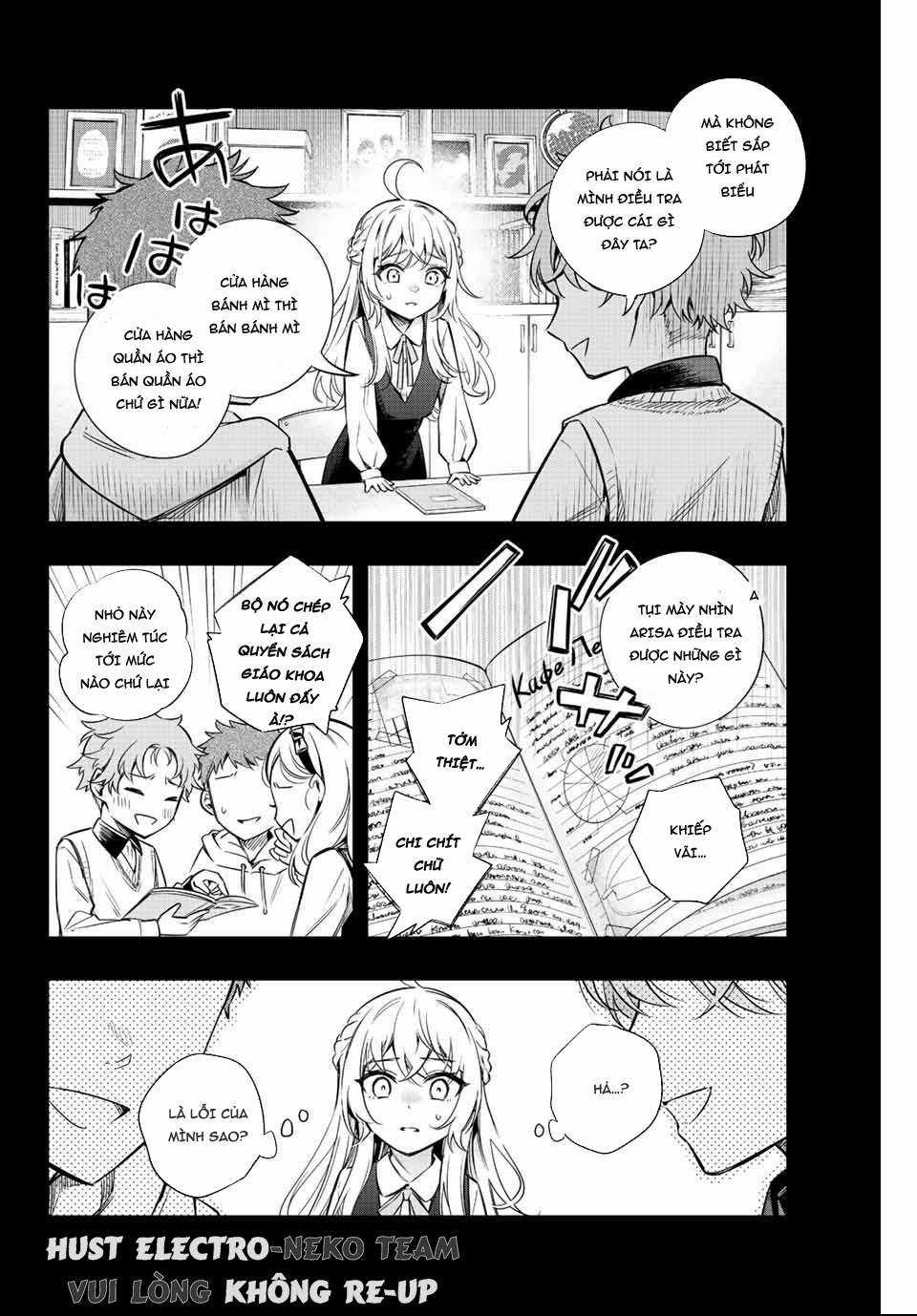 Arya-san bàn bên thi thoảng lại thả thính tôi bằng tiếng Nga Chapter 9 trang 12