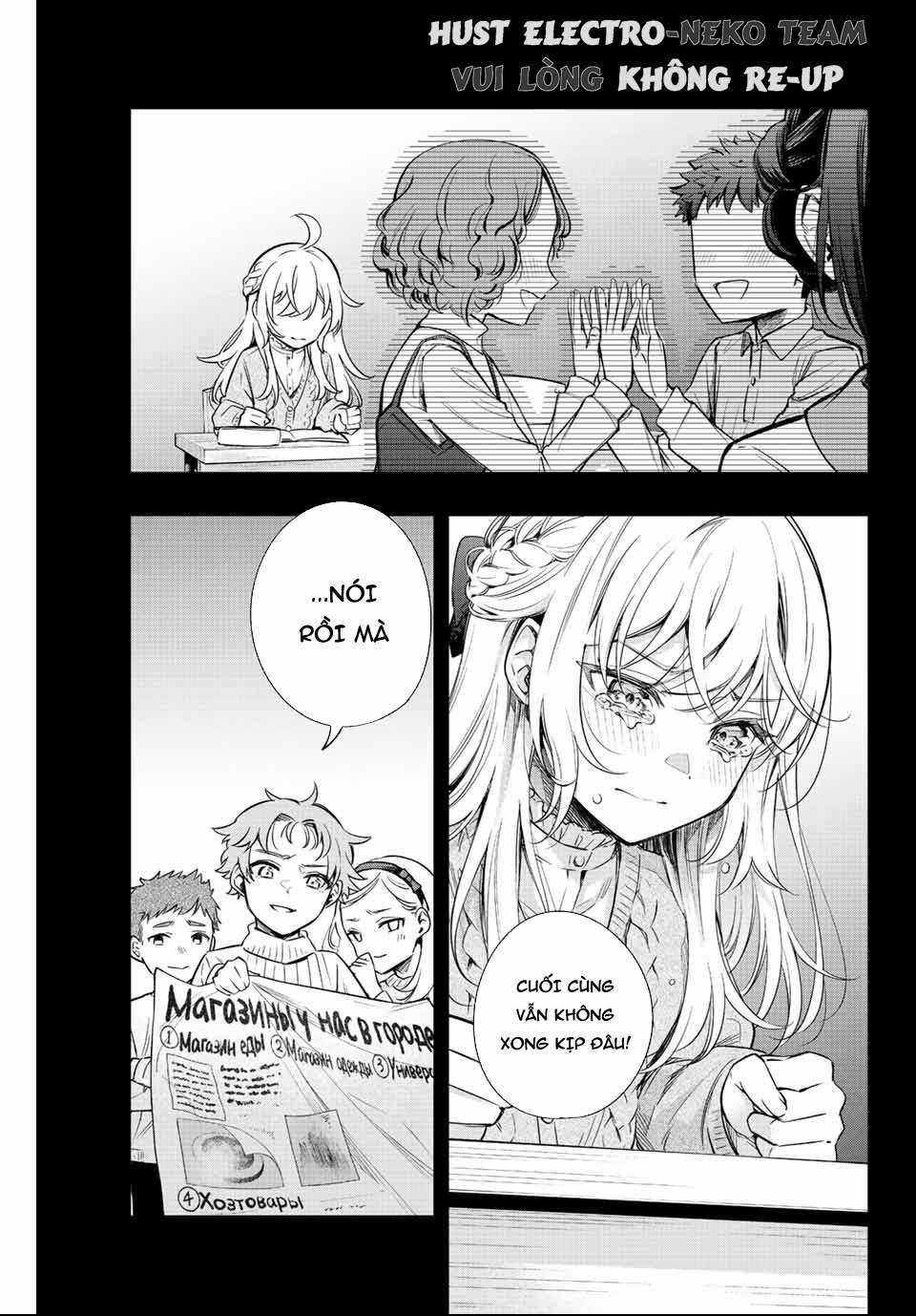 Arya-san bàn bên thi thoảng lại thả thính tôi bằng tiếng Nga Chapter 9 trang 15