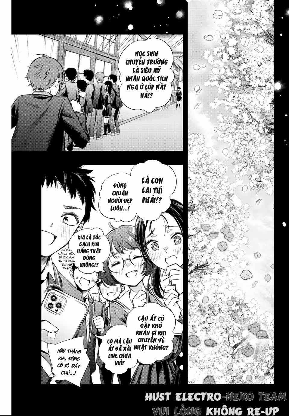 Arya-san bàn bên thi thoảng lại thả thính tôi bằng tiếng Nga Chapter 9 trang 21