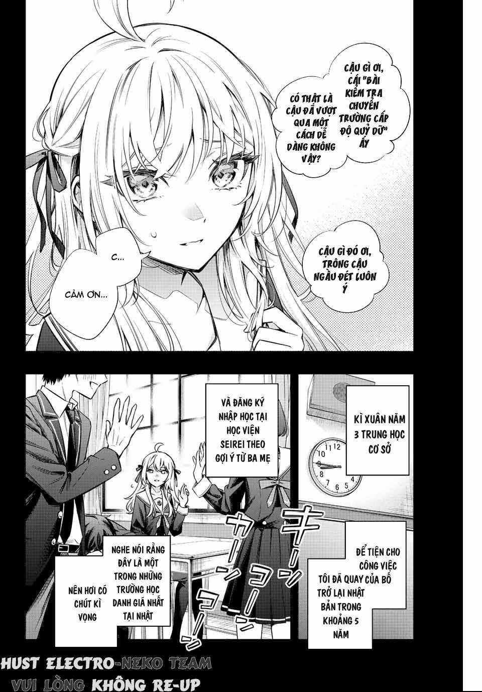 Arya-san bàn bên thi thoảng lại thả thính tôi bằng tiếng Nga Chapter 9 trang 22