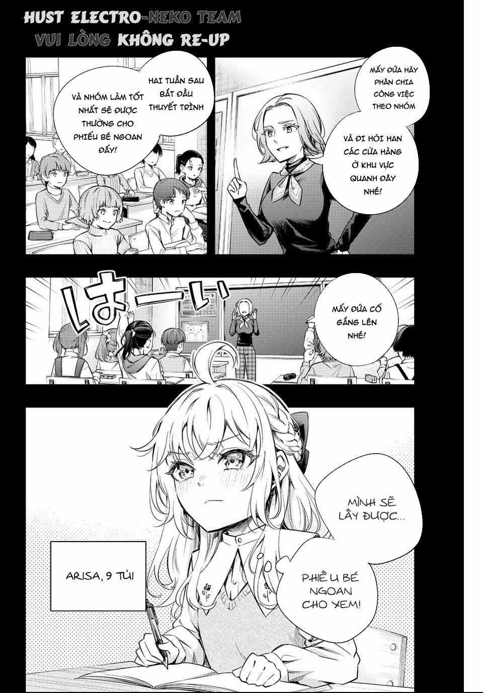 Arya-san bàn bên thi thoảng lại thả thính tôi bằng tiếng Nga Chapter 9 trang 6