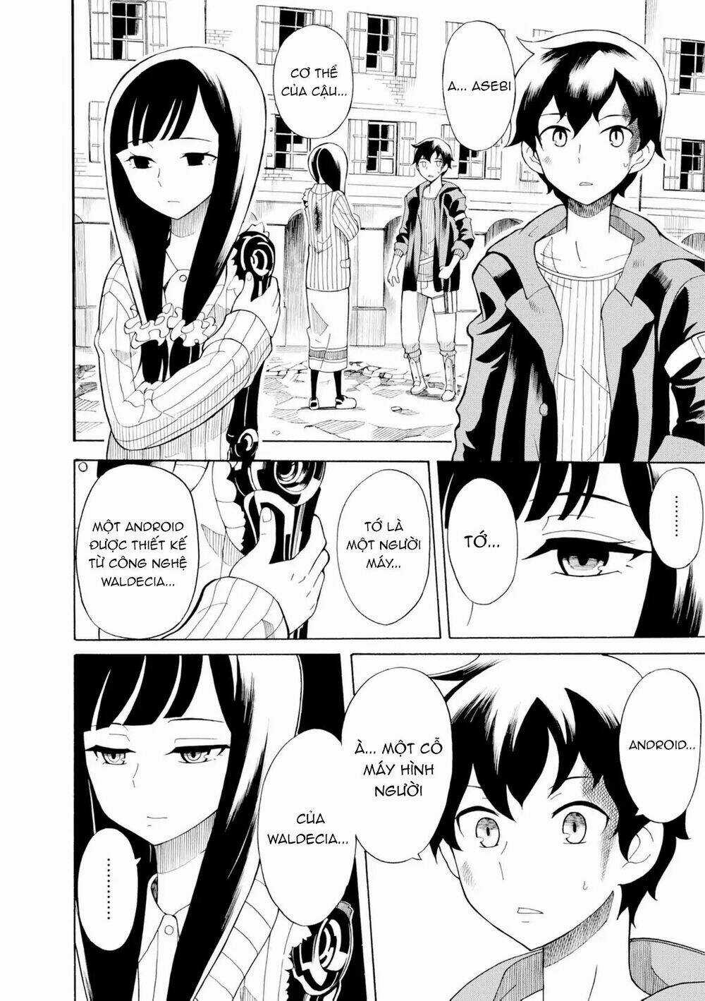 Asebi To Sora Sekai No Boukensha. Chapter 19.5 trang 36