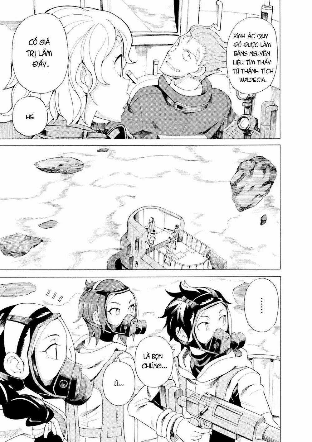 Asebi To Sora Sekai No Boukensha. Chapter 24 trang 13