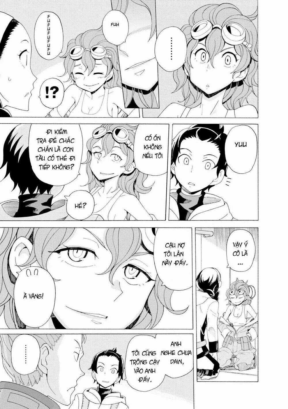 Asebi To Sora Sekai No Boukensha. Chapter 25 trang 17