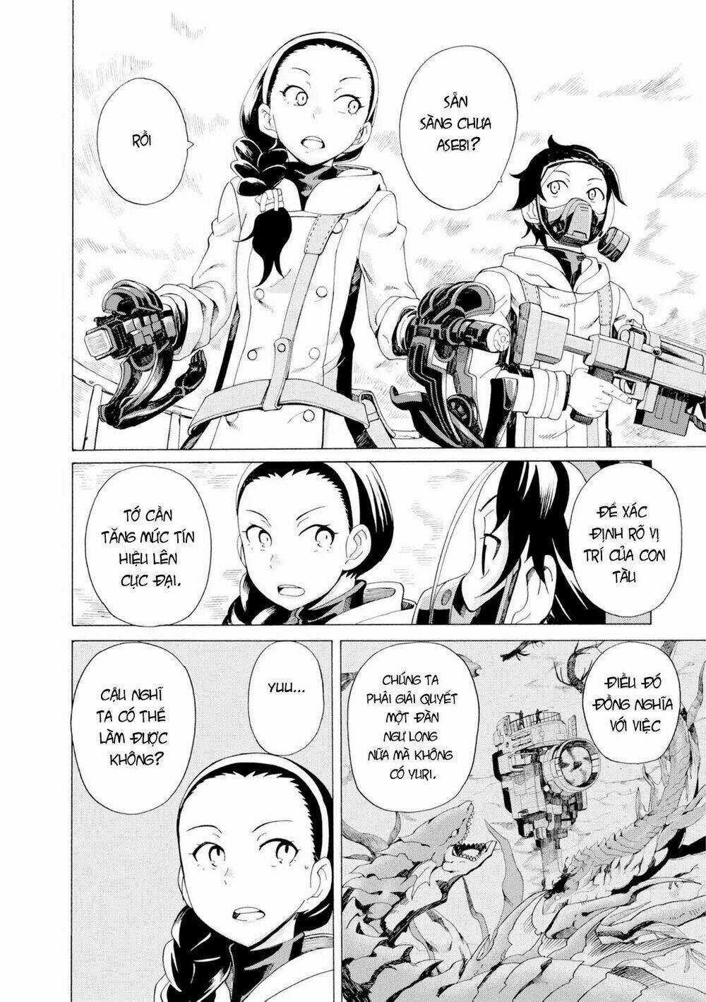 Asebi To Sora Sekai No Boukensha. Chapter 25 trang 20